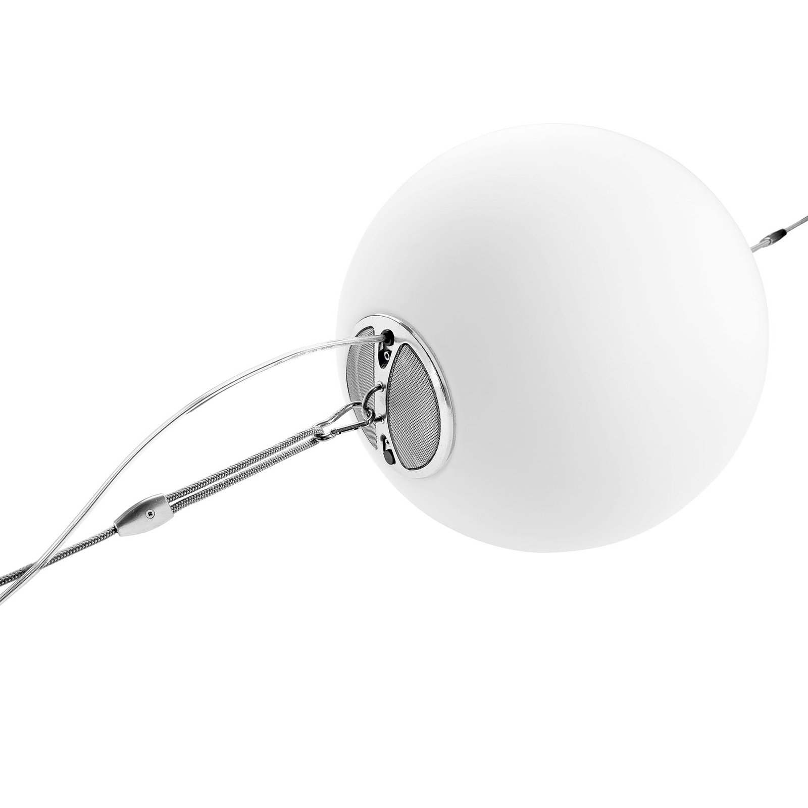 Závesné svietidlo Lumina Perla so sklenenou guľou, Ø 35 cm