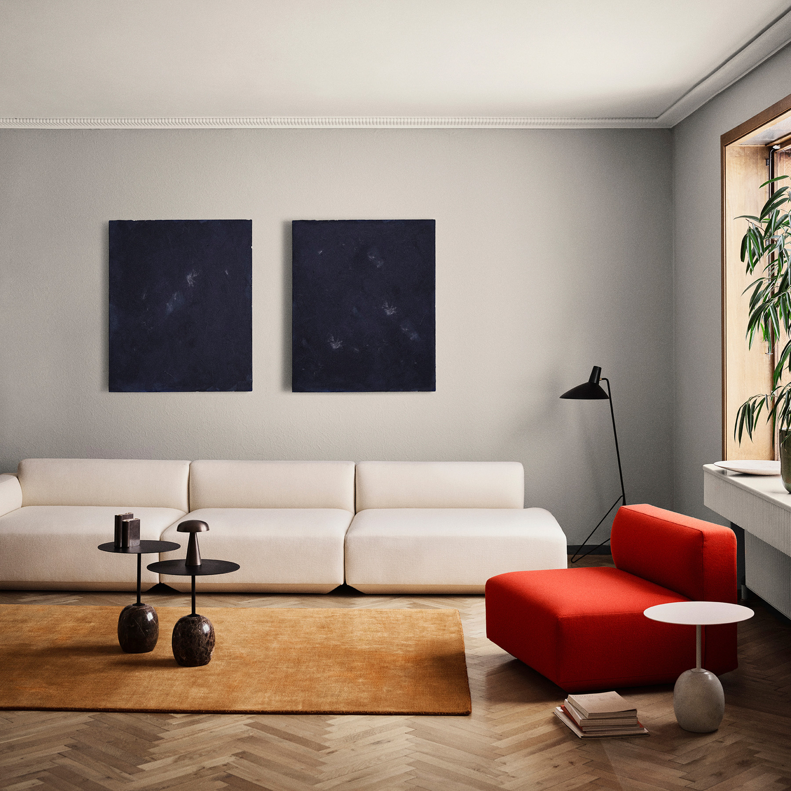 Como SC53 Portable Tafellamp Black - &Tradition