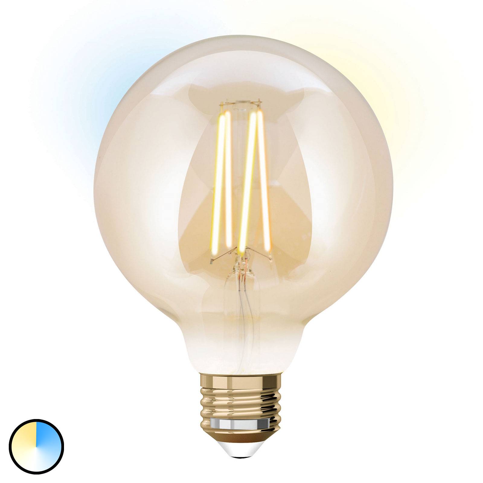 iDual ampoule globe LED E27 9 W extension 9,5 cm