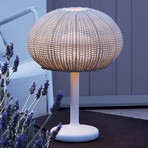 Candeeiro de mesa exterior Bover Garota Mini LED