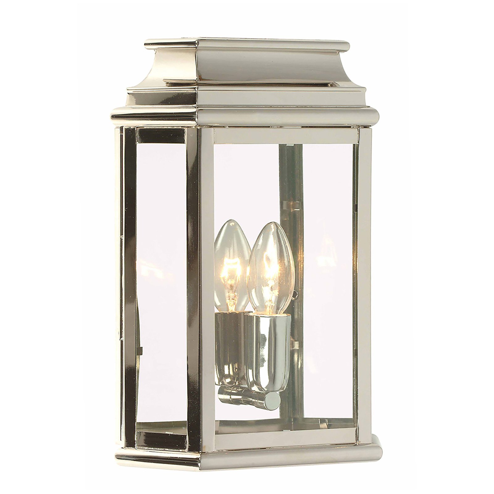 St Martins brass outdoor wall light, one-bulb