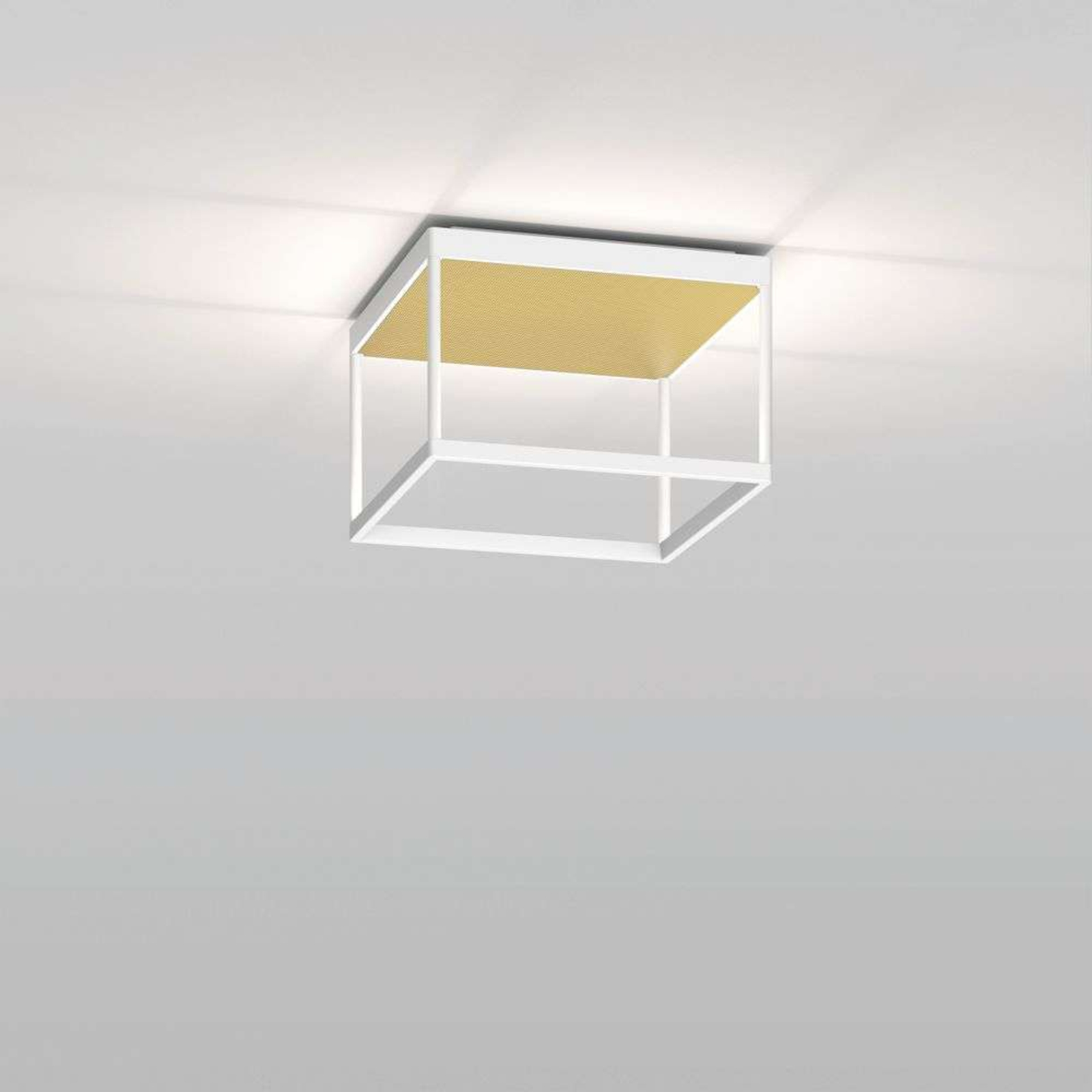 Reflex 2 LED Plafonieră M 200 White/Pyramid Gold - Serien Lighting