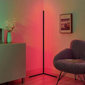 Lindby Jemma LED-gulvlampe, minimalistisk RGB