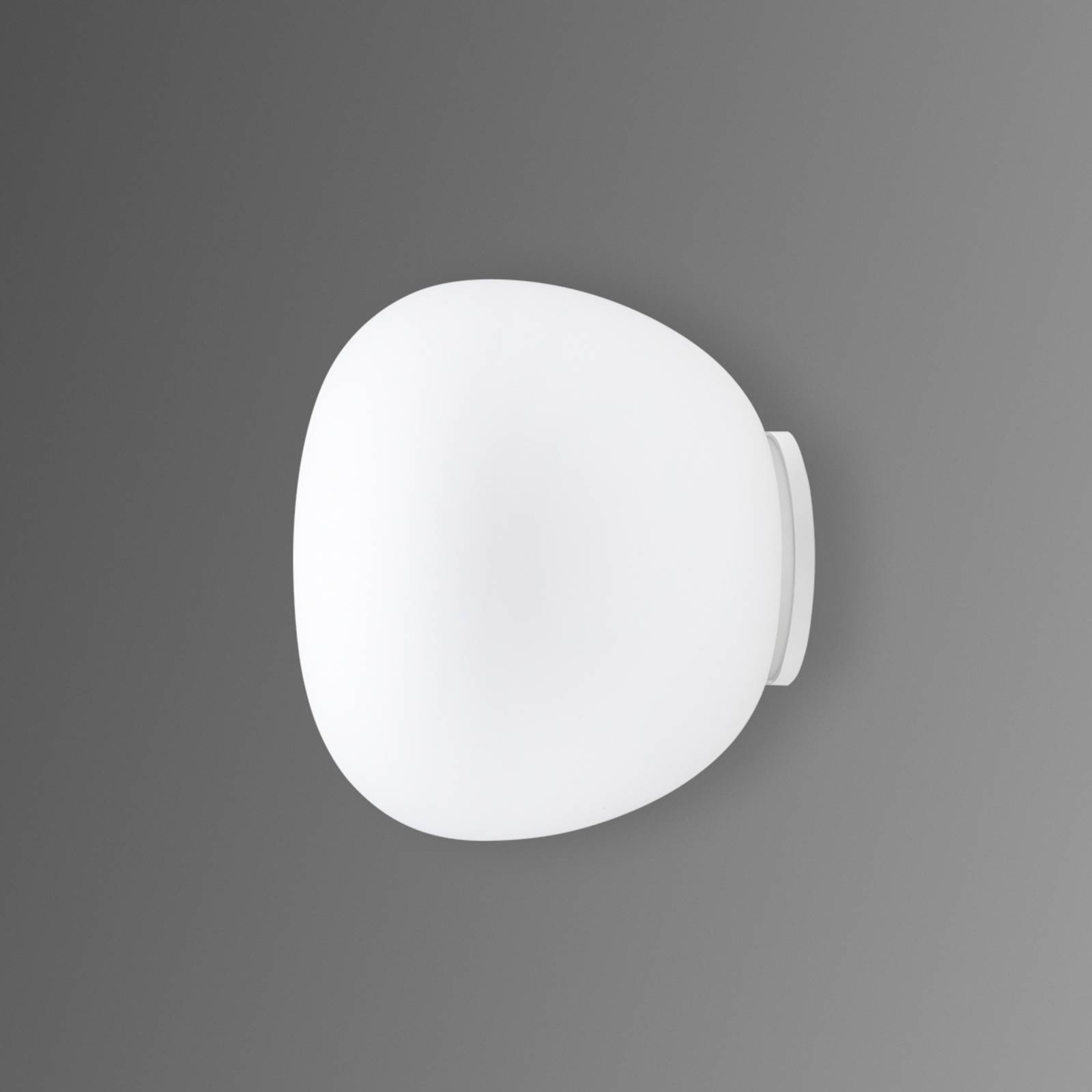 Fabbian Excellent MOCHI wall light, 12 cm, for Living / Dining Room, glass, metal, G9, 20 W, energy efficiency: A++, H: 11 cm