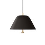 Levitate Pendel 28 Black Brass - Audo Copenhagen