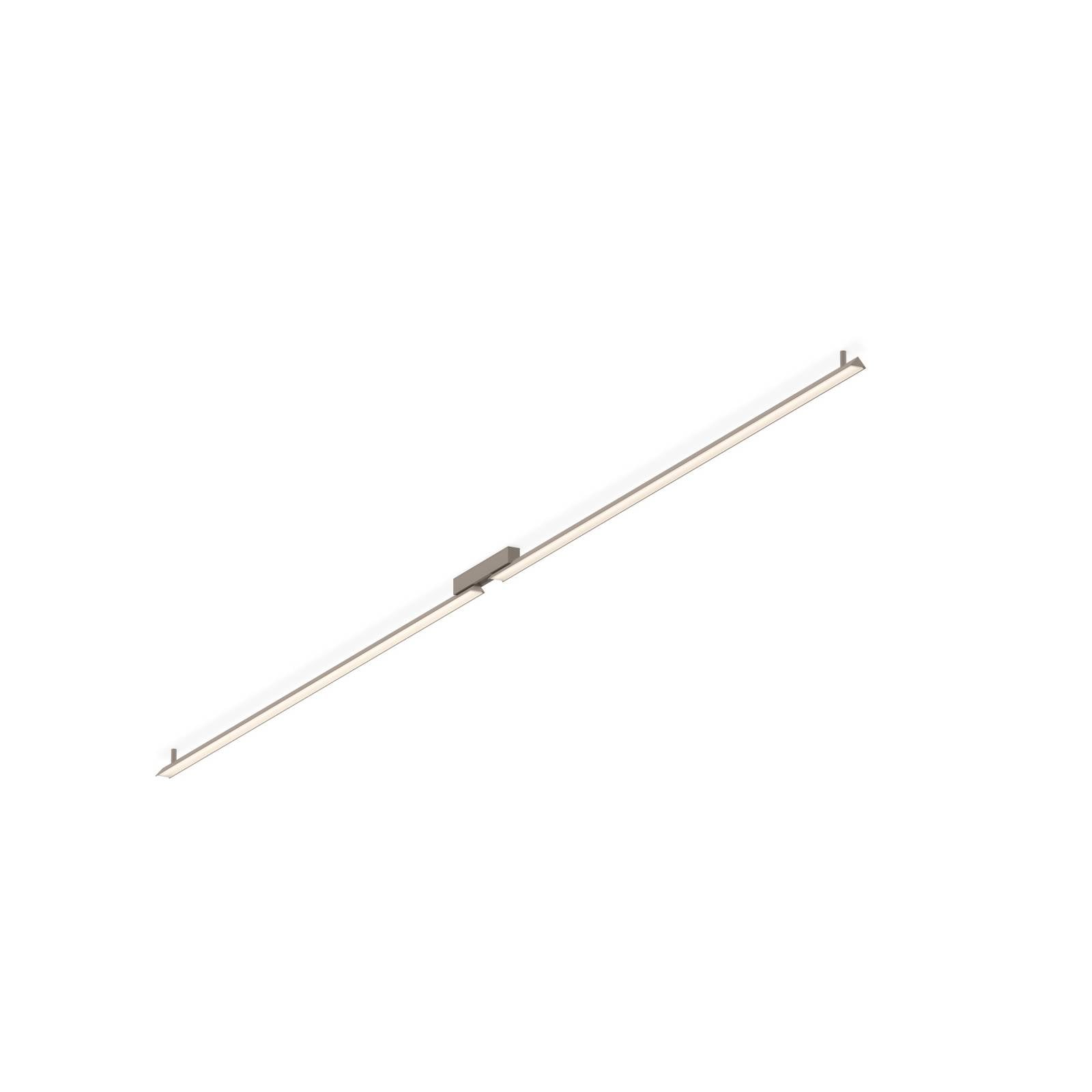 Applique murale LED Vibia SPA, longueur 413 cm, beige, IP44 2 700 K