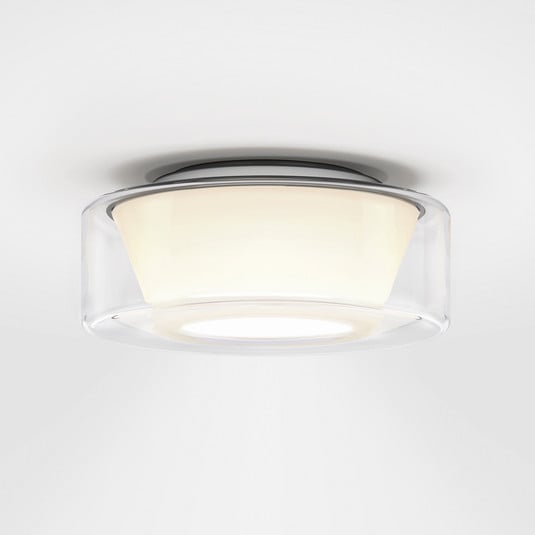 serien.lighting Deckenleuchte Curling M 927 Glas/konisch