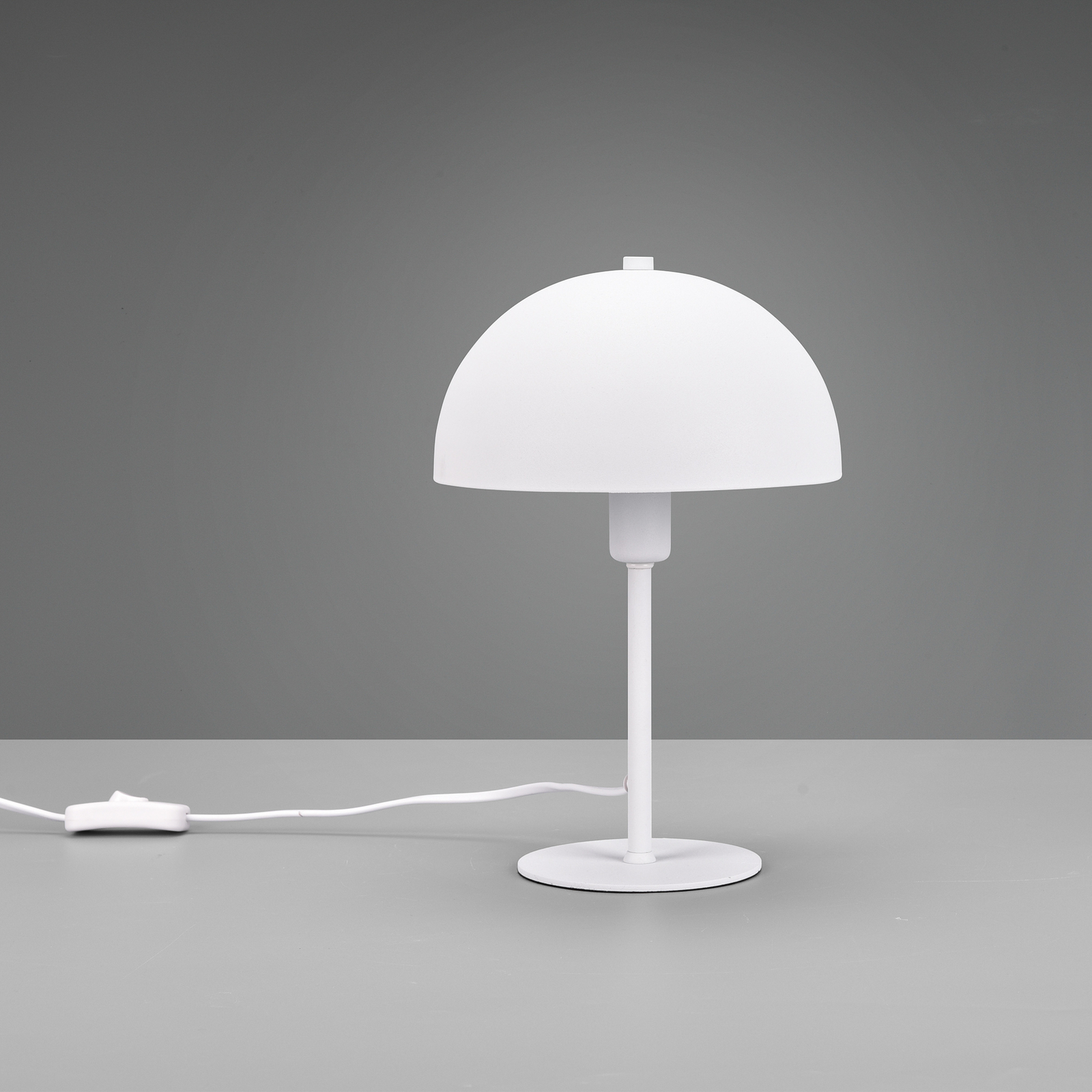 Nola asztali lámpa, magasság 30 cm, fehér