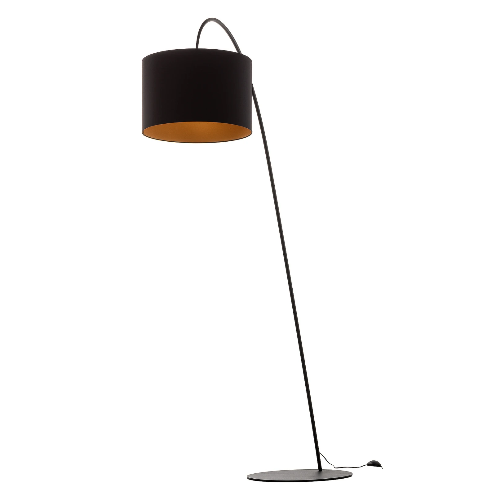 Lučna lampa Alice s crno-zlatnim sjenilom