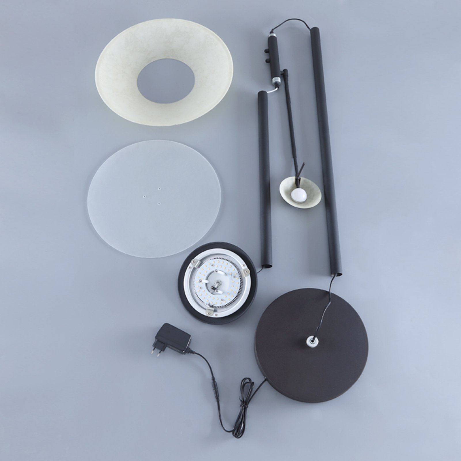 Ragna LED Lampadaire Black - Lindby