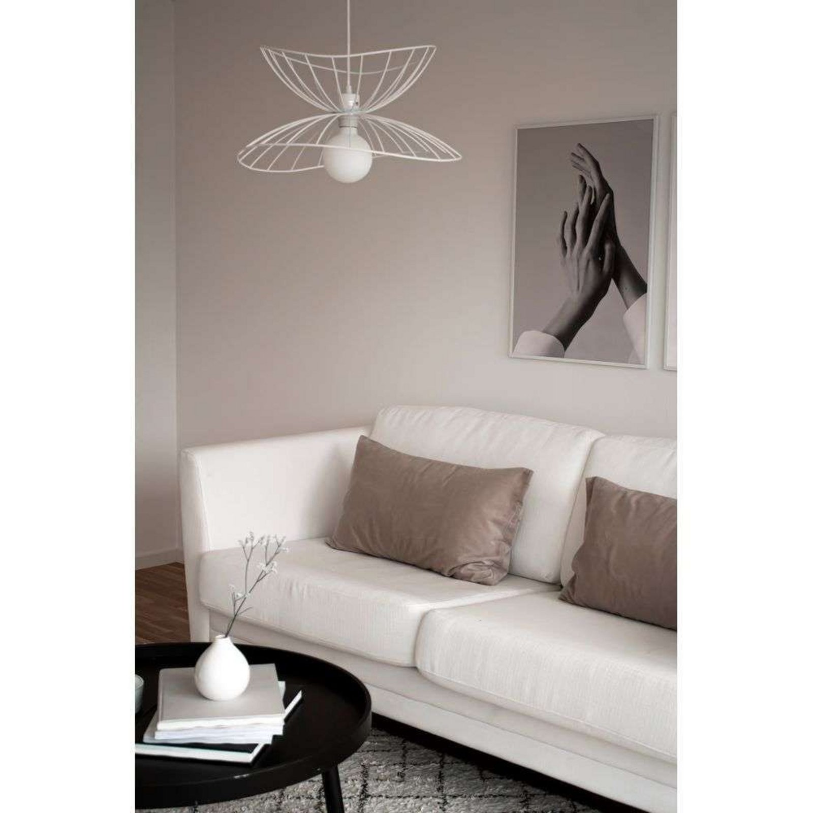 Ray 45 Lustră Pendul White - Globen Lighting