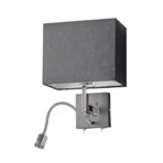 Rebekka Applique Murale Black/Chrome - Lucande