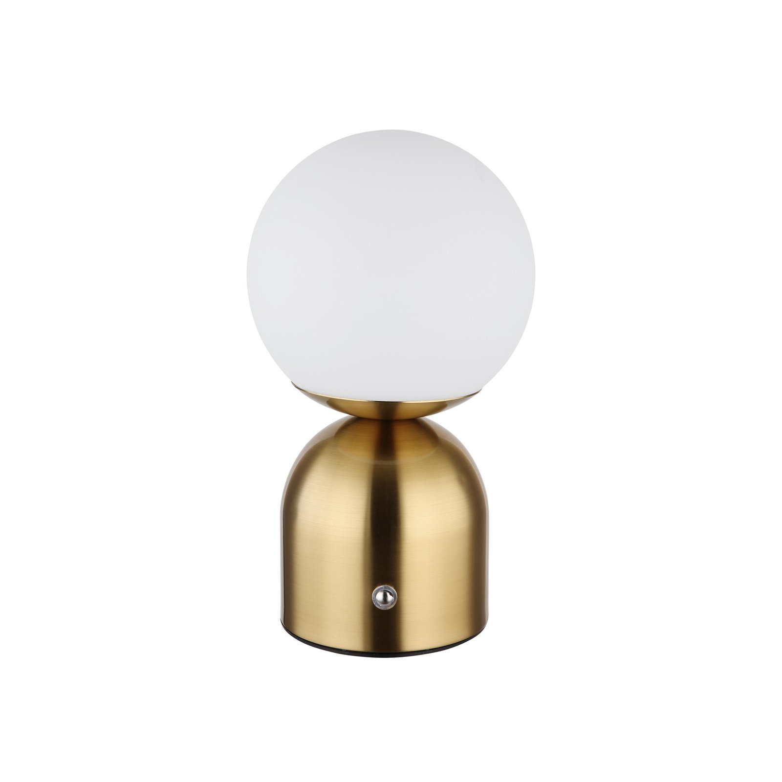 LED table lamp Julsy, brass-coloured, height 21 cm, CCT