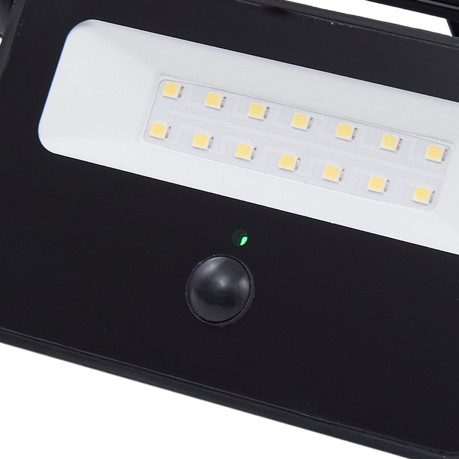 Lindby Applique a LED Rikard, nero, acciaio inossidabile