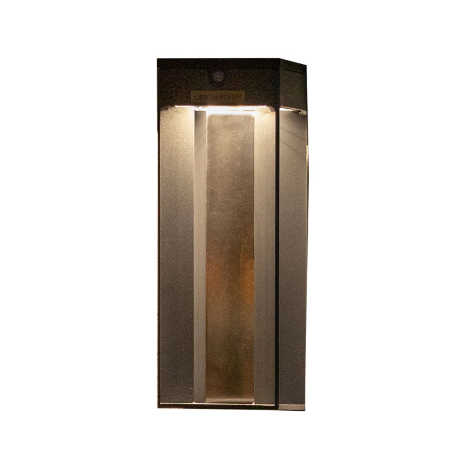 LED-päikesepaneeliga seinavalgusti Blade anduriga, hall