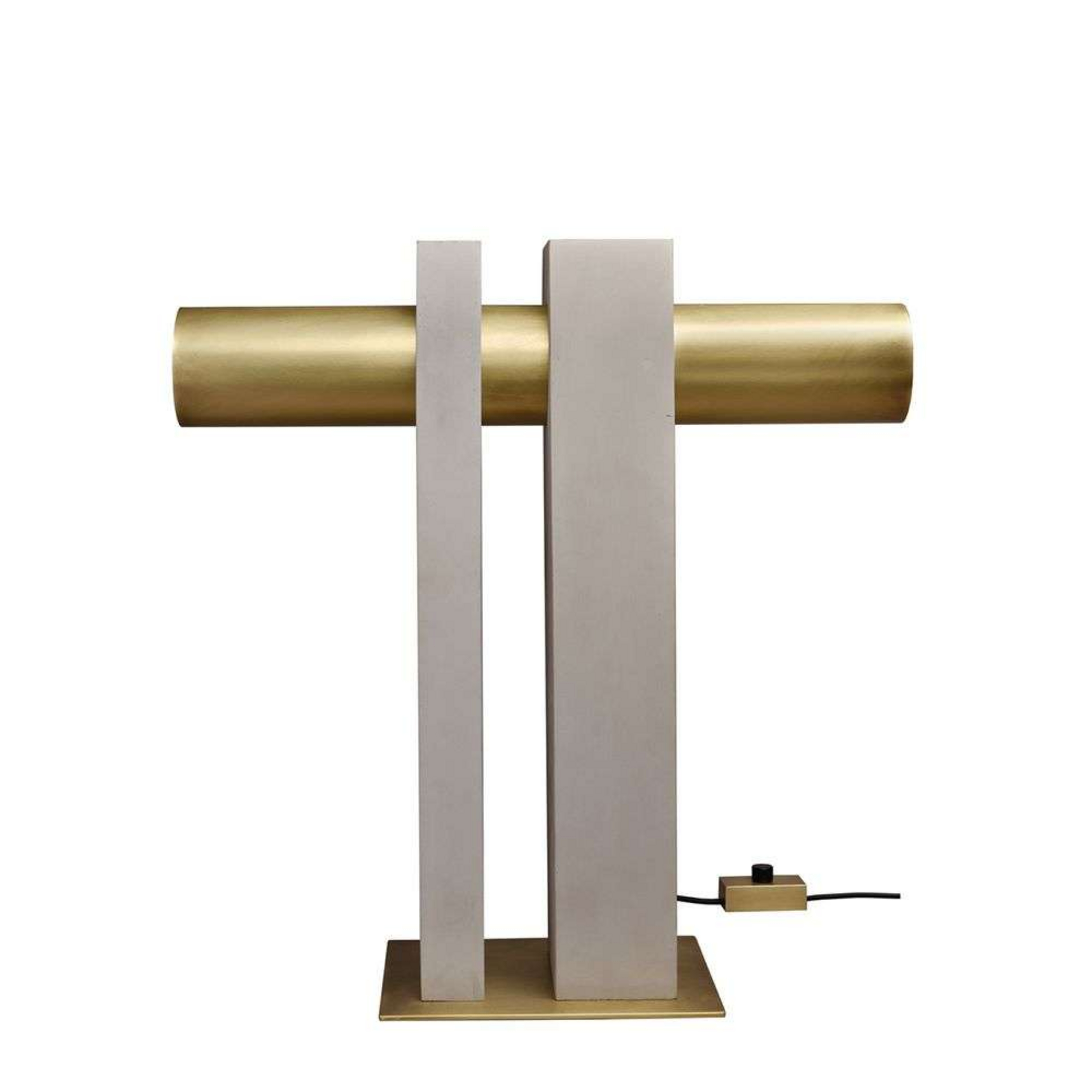 Pi Table Lamp Concrete/Brass - DCW