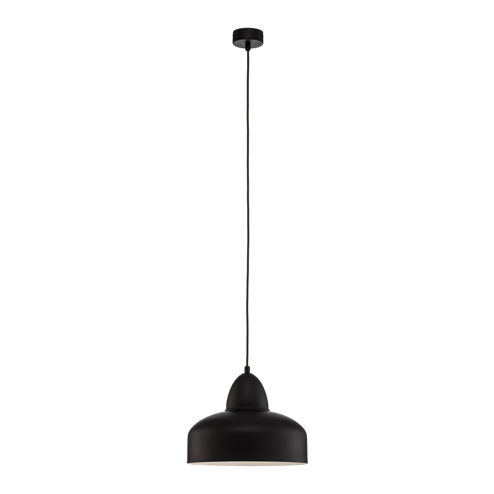 Lámpara colgante Mille, 1 luz, negro