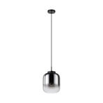 Bulciago hanging light, black/clear, Ø 25 cm - Stars of Light