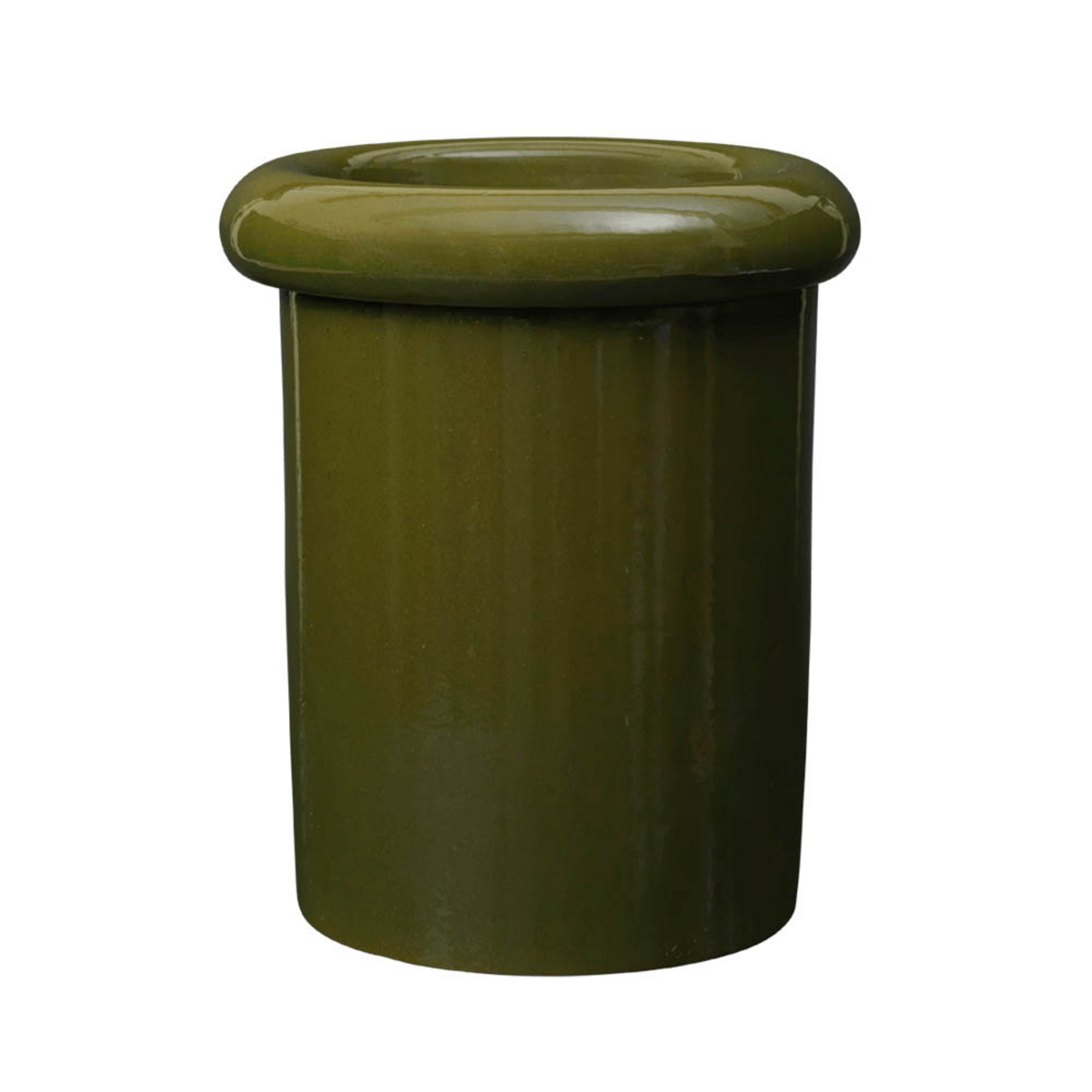 Rollo Pot H36 Moss Green - Ferm Living