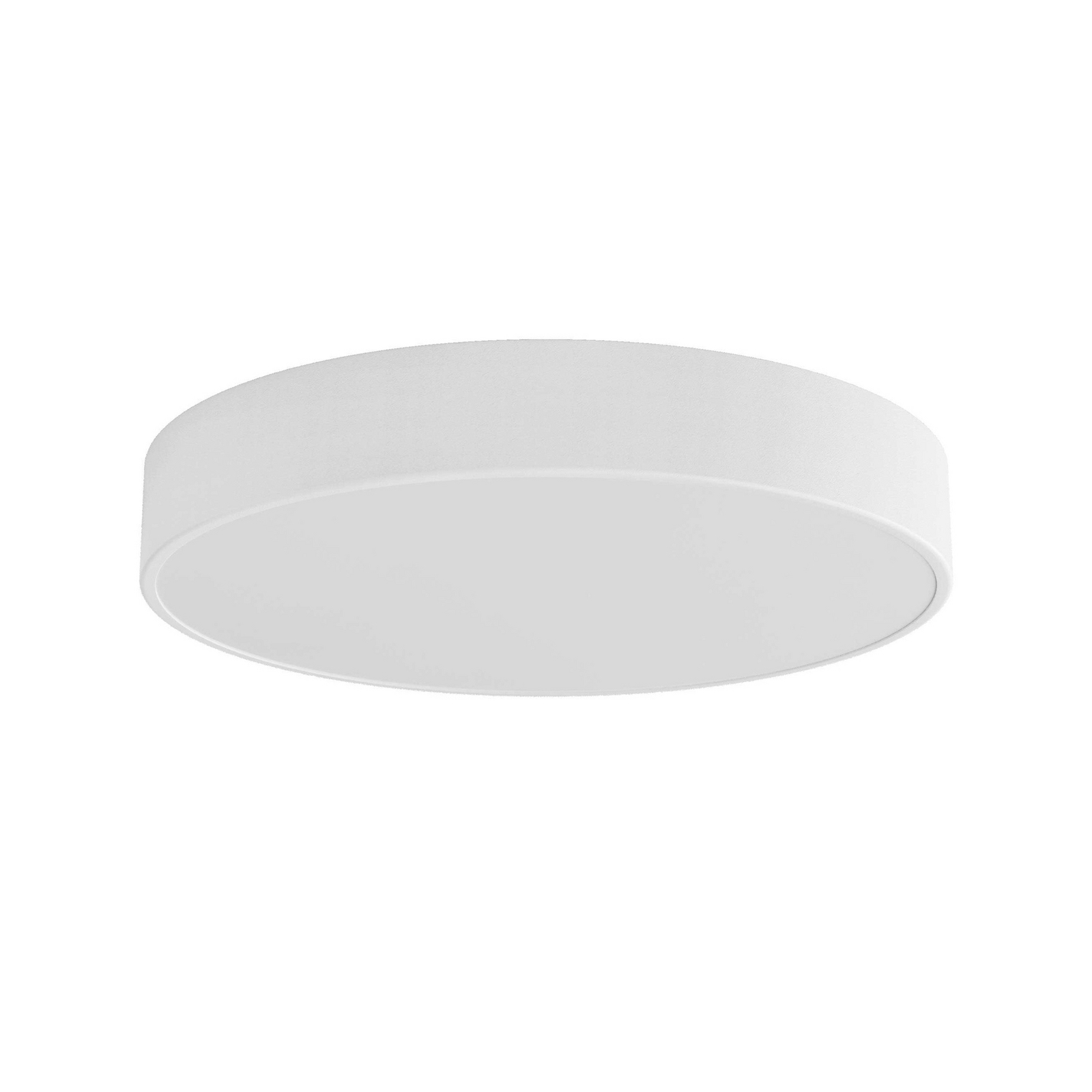 Deckenlampe Cleo 500, weiß, Sensor, IP54, Ø 50 cm, Metall