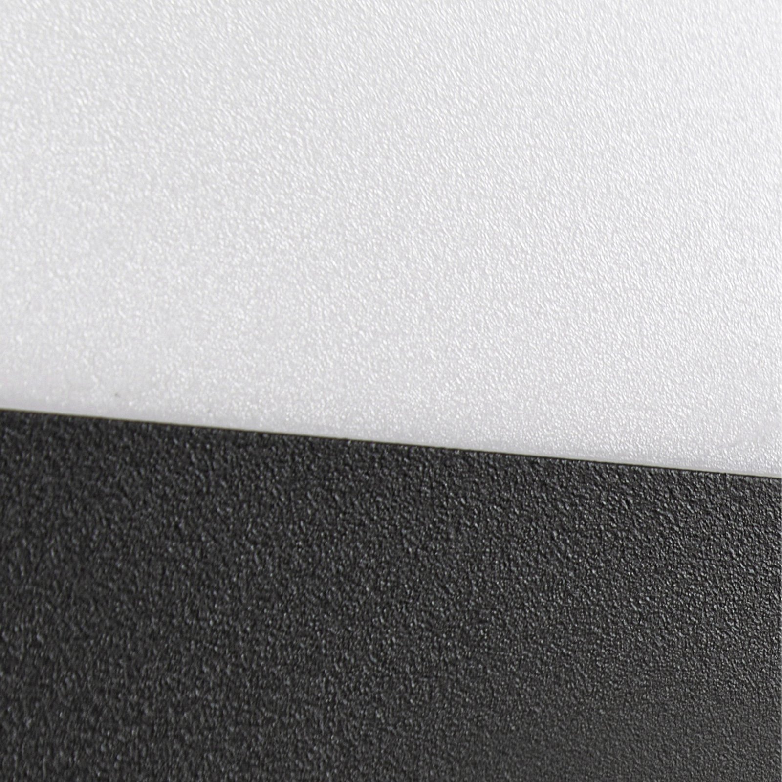 PRIOS utendørs LED-vegglampe Teekon, antrasitt, 20 cm, IP44