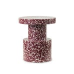Bit Hocker, vermelho escuro, altura 42 cm - Normann Copenhagen