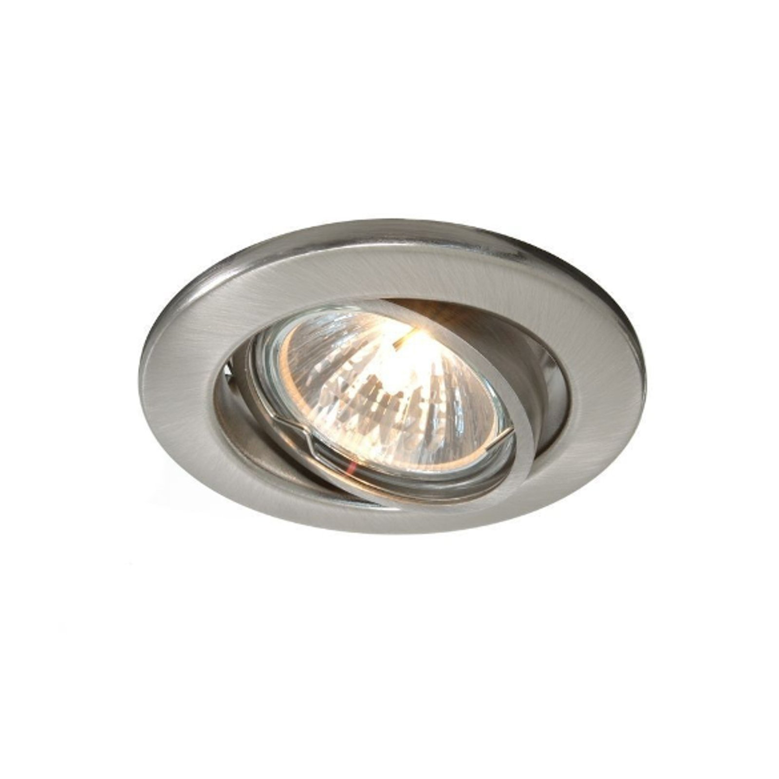 Recessed spotlight GU10 without a bulb silver
