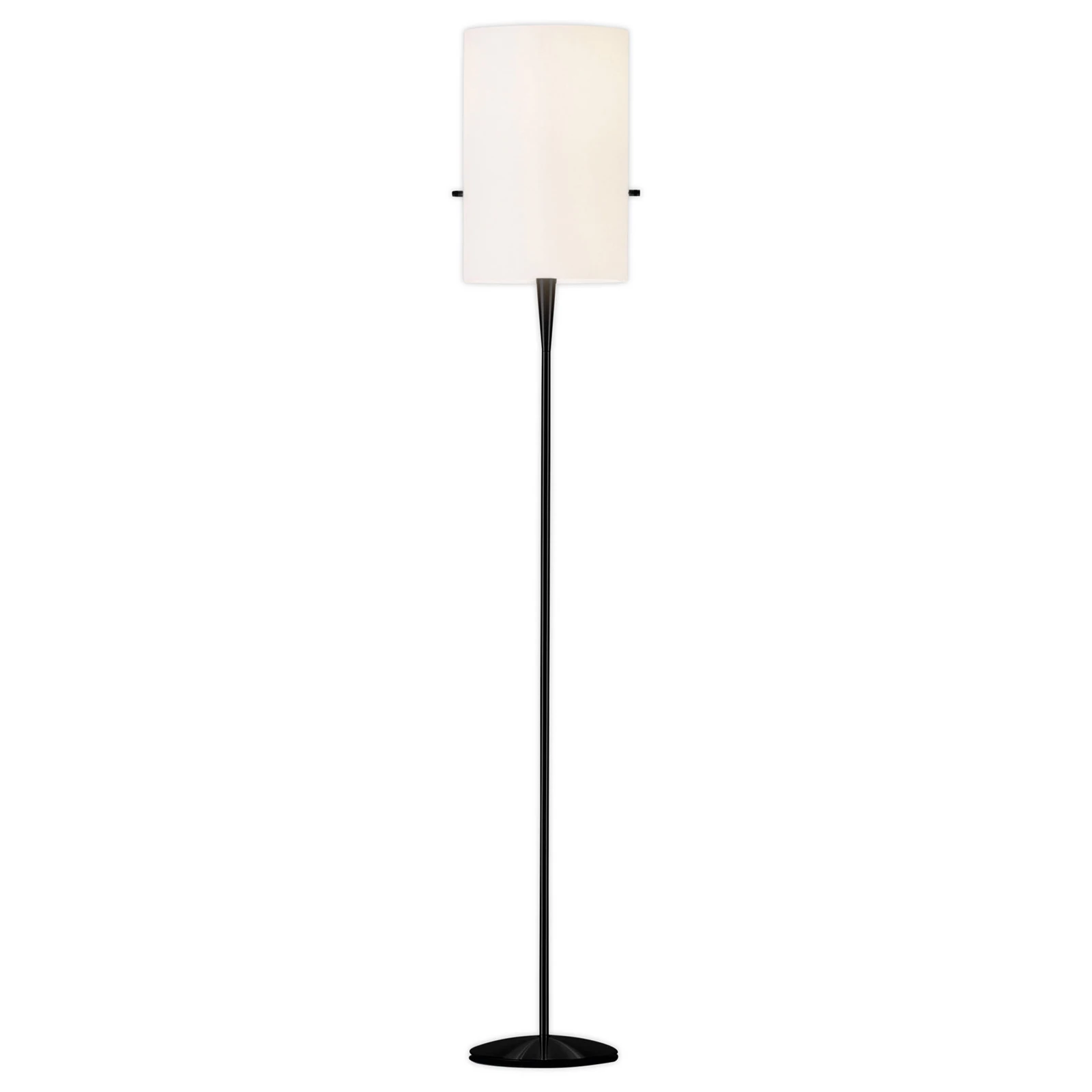 serien.lighting Club S LED подова лампа, черна