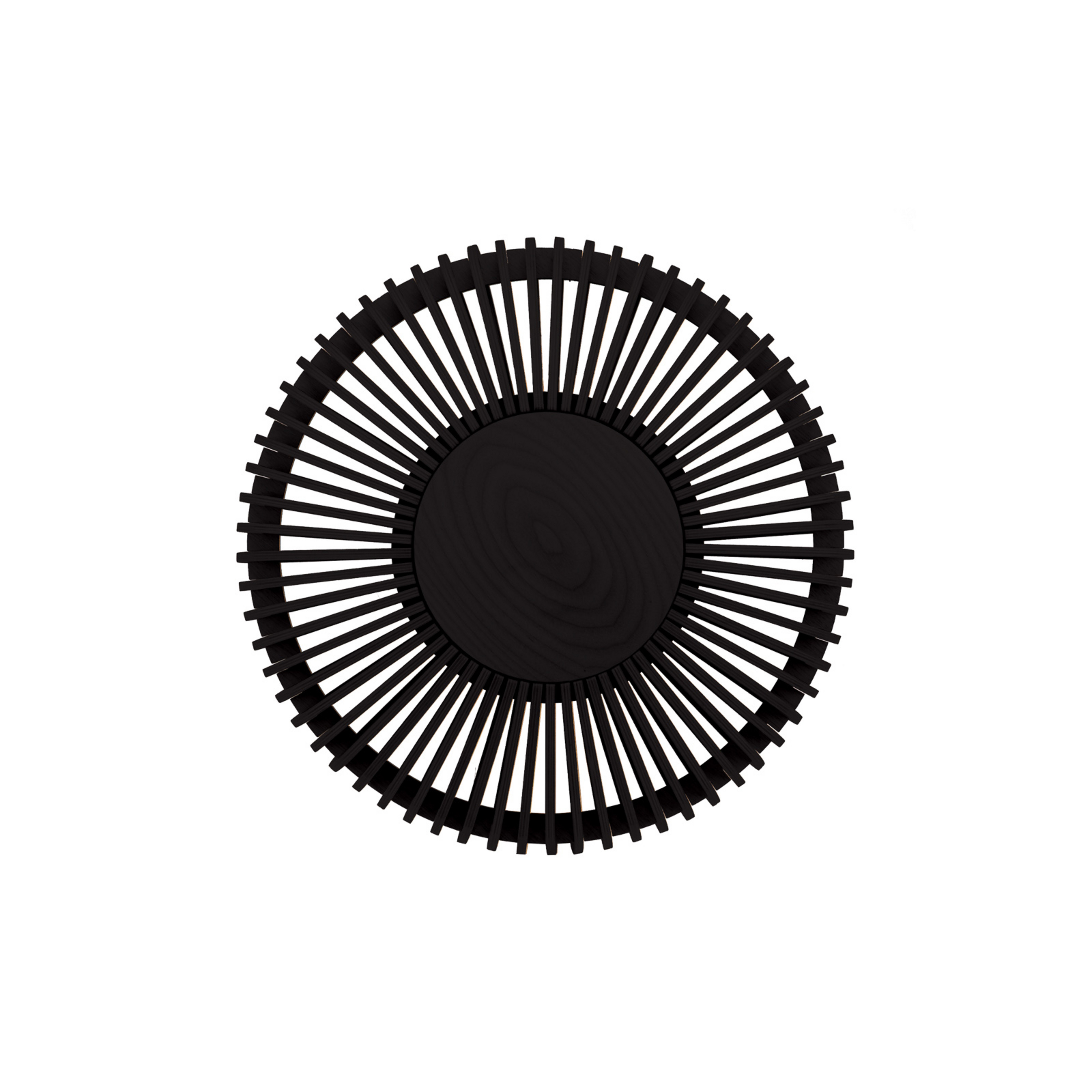 Clava Up Wood Wand-/Deckenleuchte Medium Black Oak - UMAGE