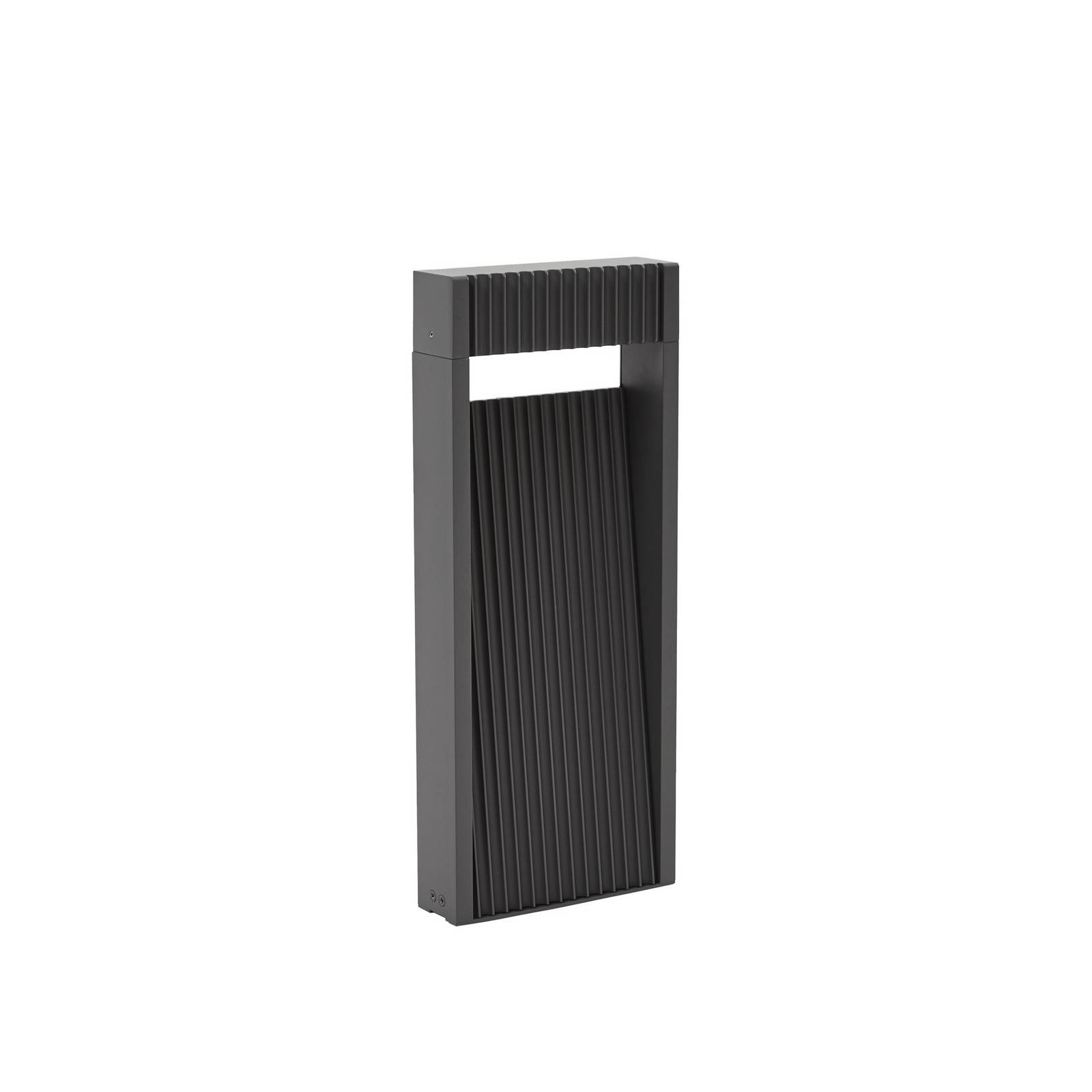 Lucande LED-Sockelleuchte Tavion, 40 cm, anthrazit, IP65