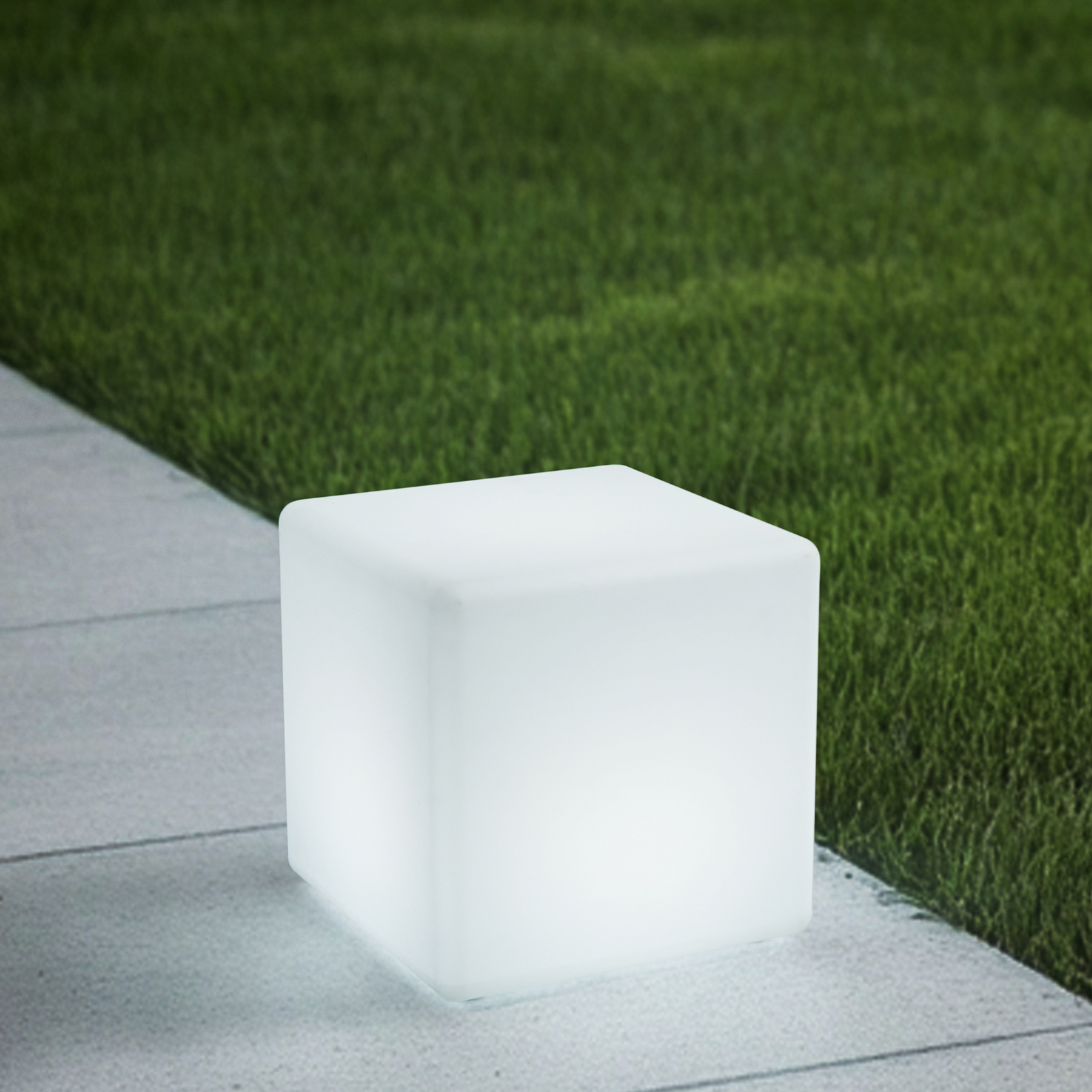 Cubara LED Portable Outdoor Lamp RGB White - Lindby