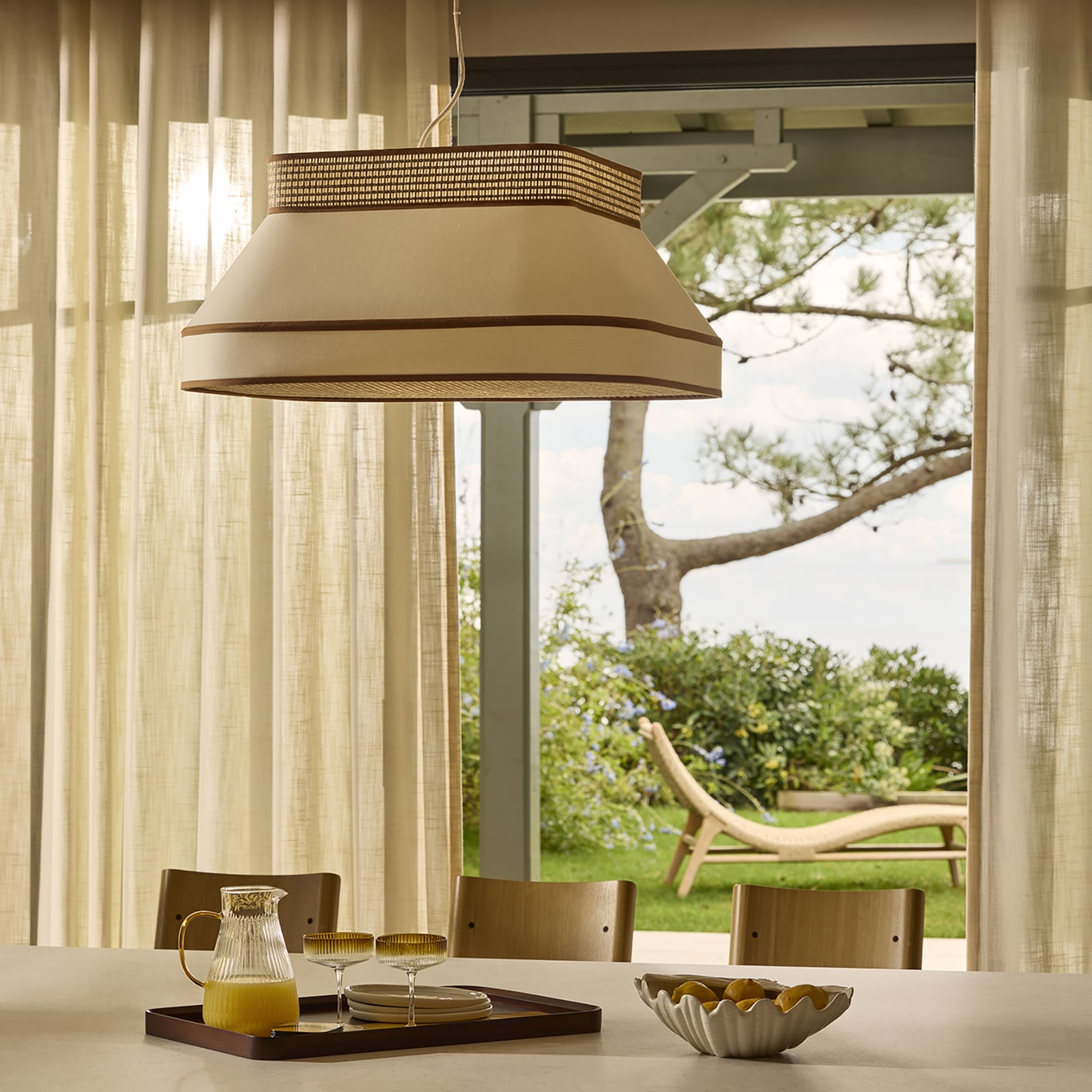 Lampada a sospensione Square, 68 x 68 cm - MARKET SET