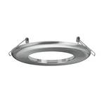 Downlight adapter JERRY brushed iron