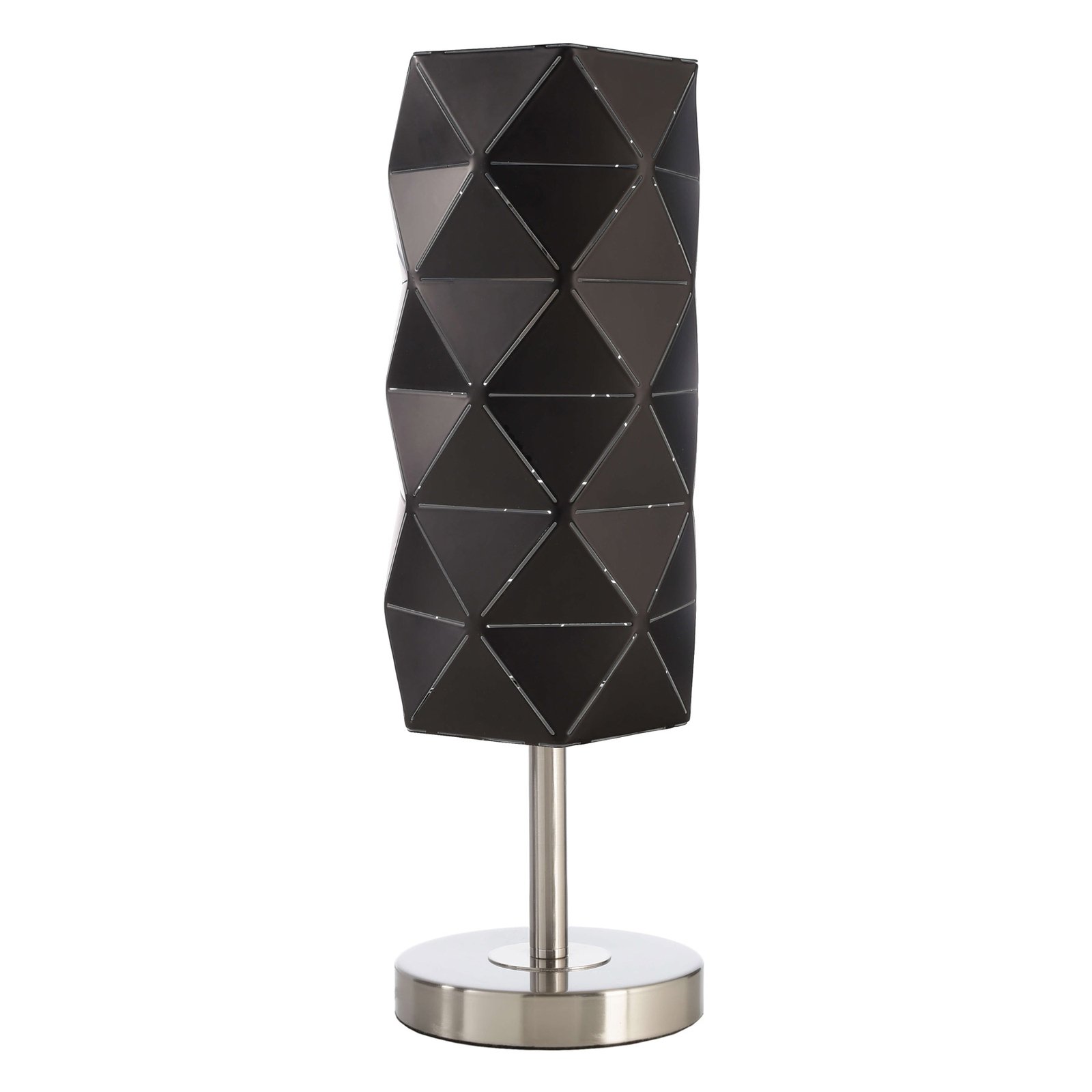 Asterope table lamp, linear black
