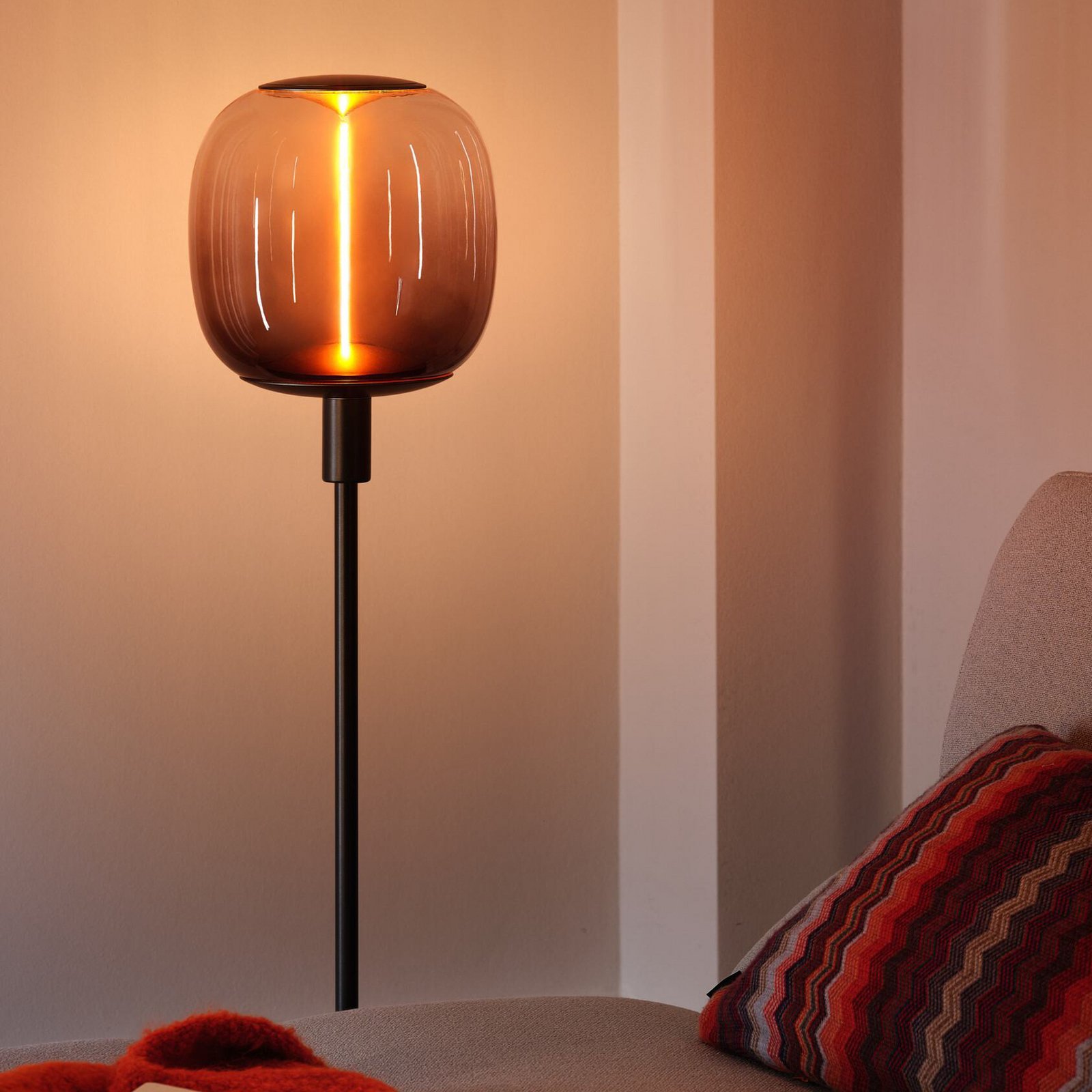 OSRAM Stehlampe DECOR STICK, dunkelgrau, Höhe 78 cm, 1 x E27