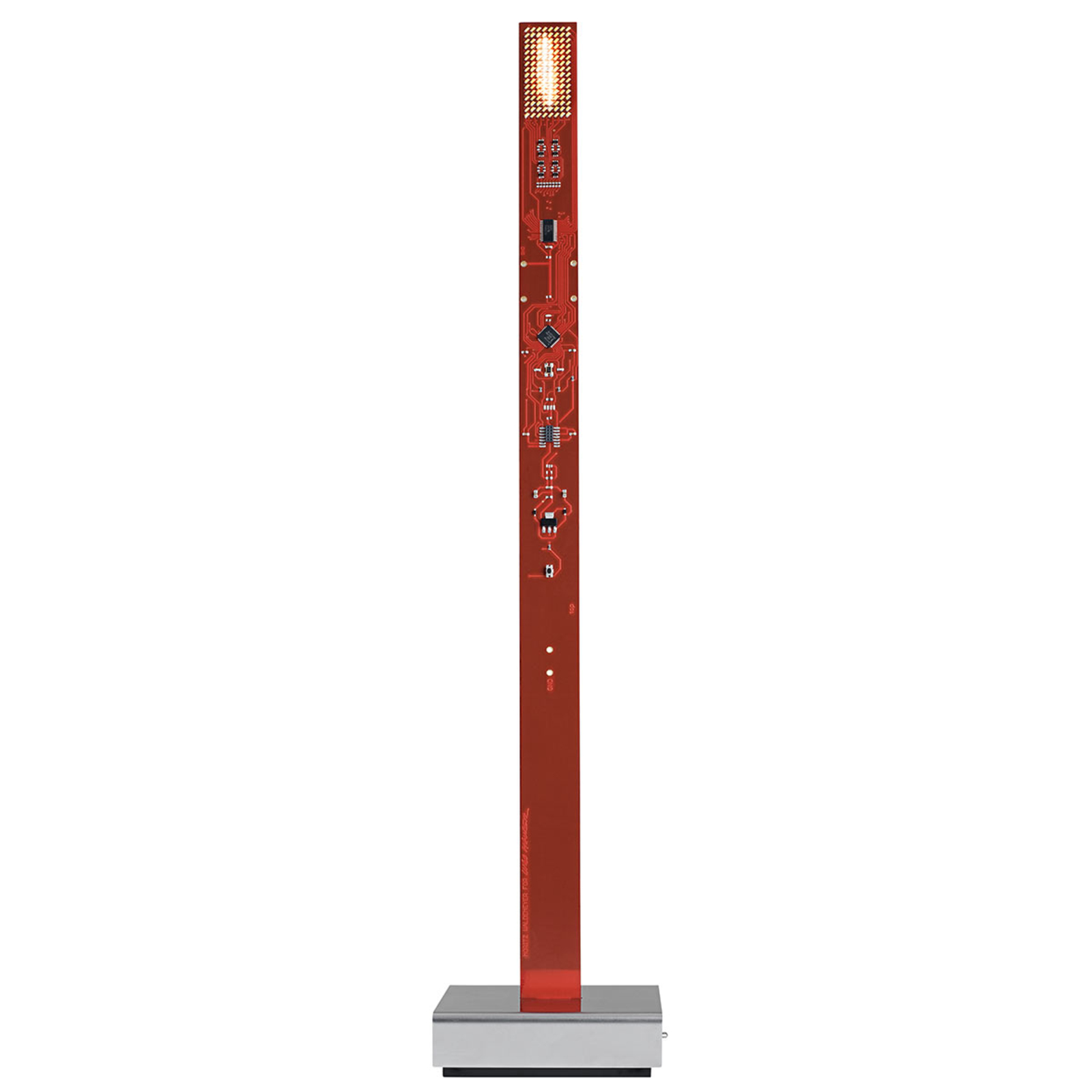 My New Flame - lampada da tavolo LED rossa