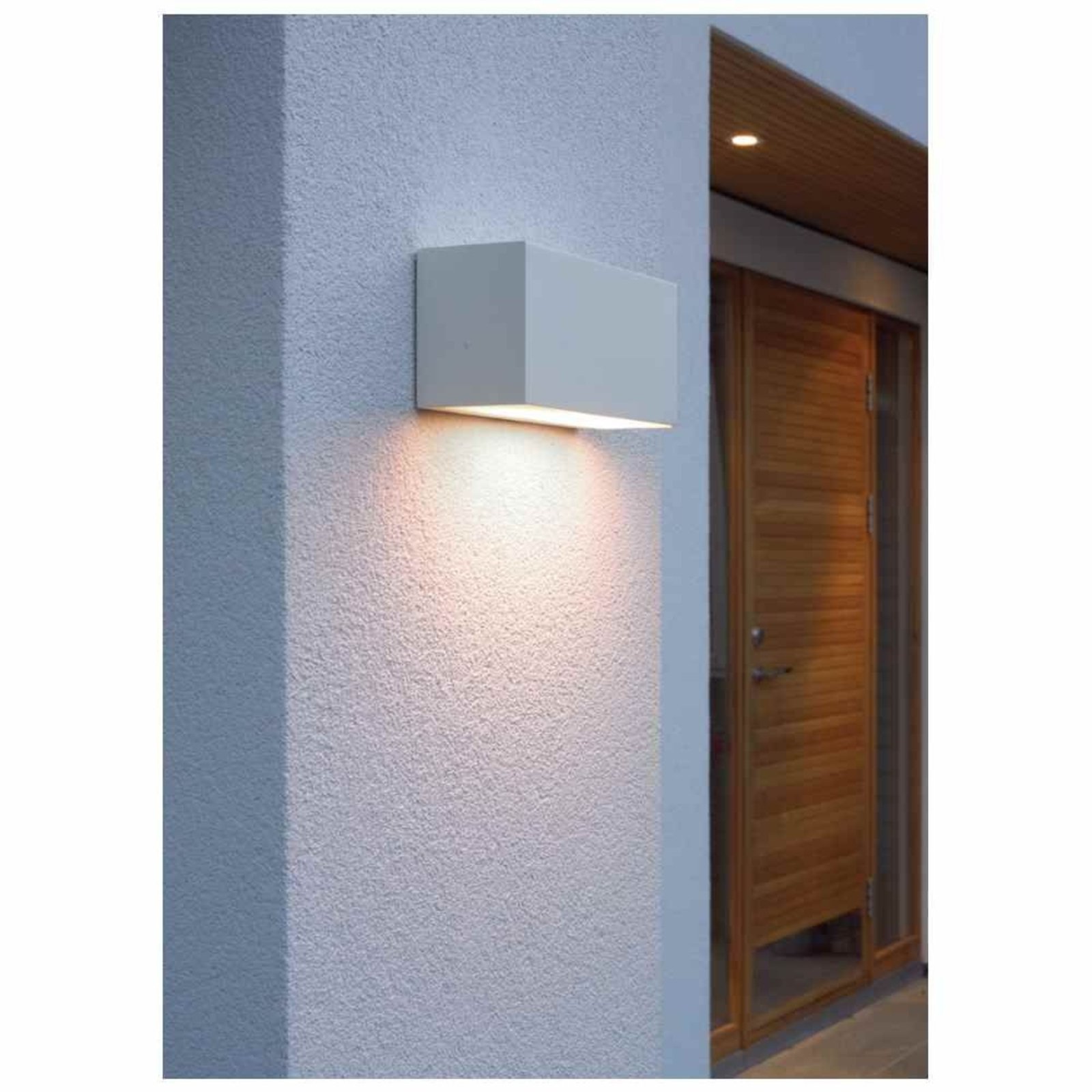 Asker Up/Down LED Aplica de Exterior L22,5 White - Norlys