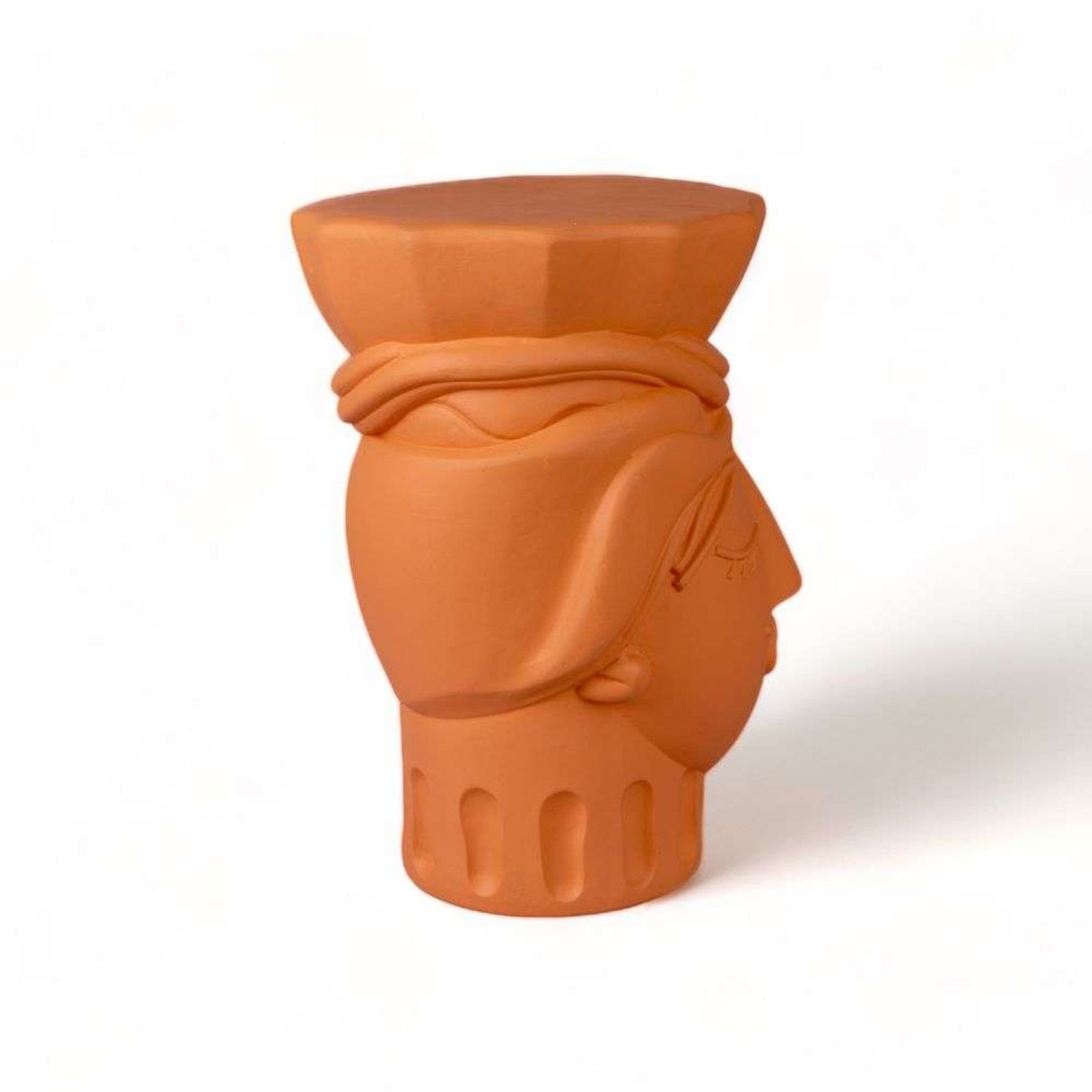 Magna Graecia Woman Stool Terracotta - Seletti