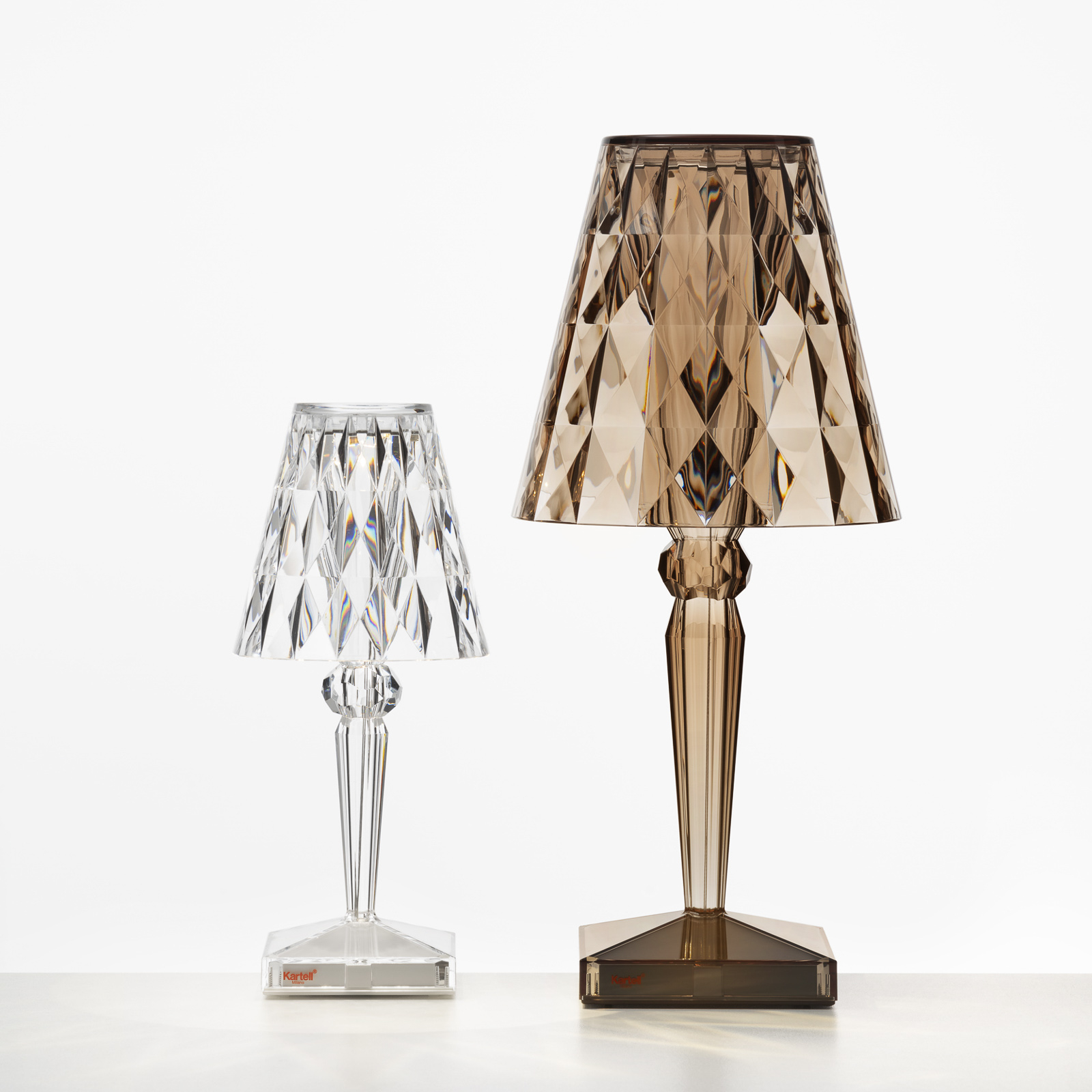 Kartell Big Battery lampe LED IP54 avec batterie Luminaire.fr