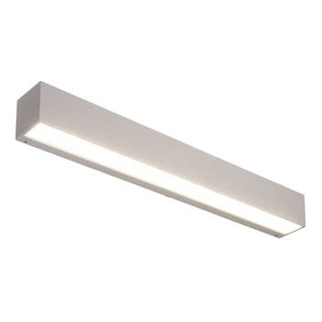 Arcchio Lengo LED-vegglampe CCT, 50 cm, 1 lys grå