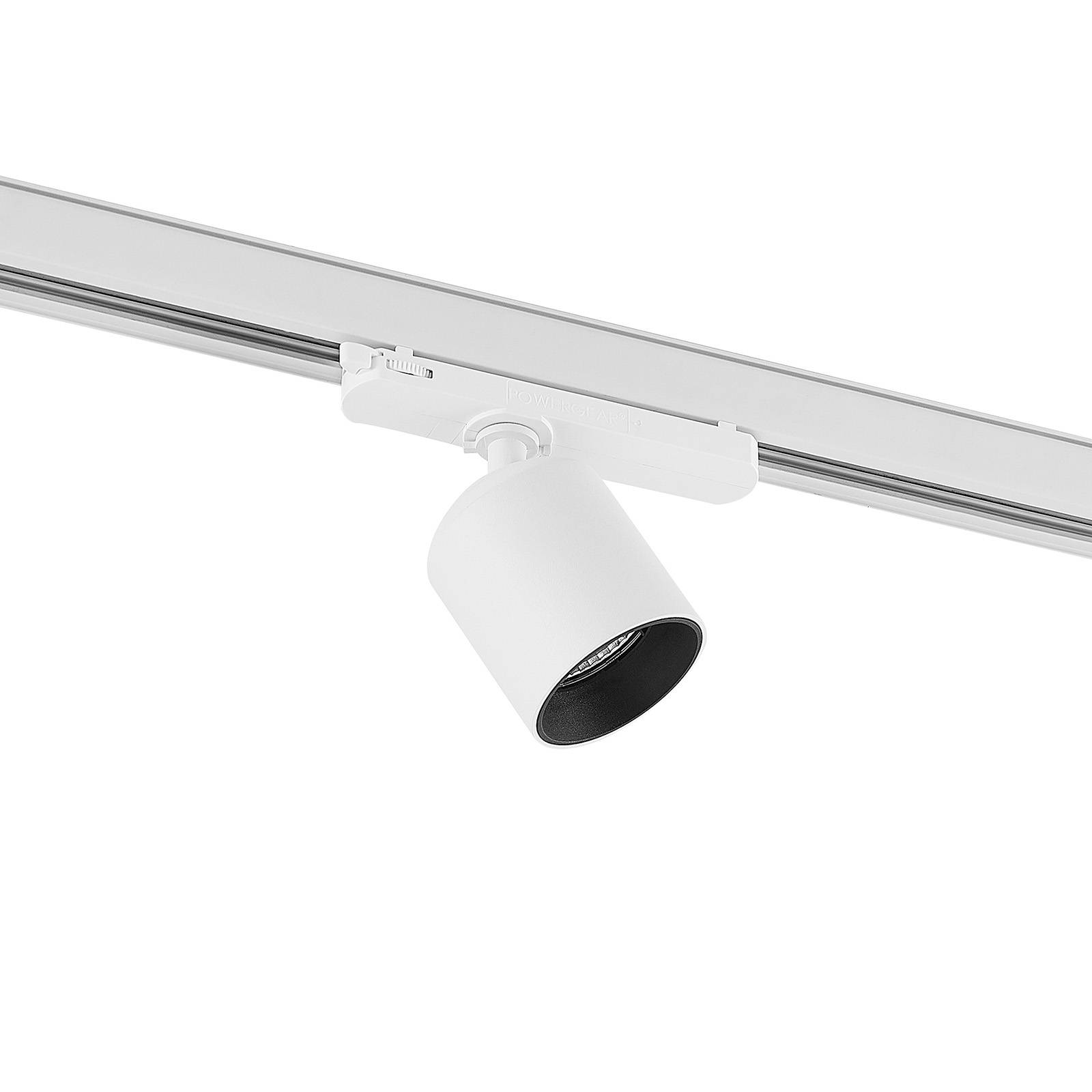 Arcchio Candra -LED-kiskospotti 17,5W 4000K - moderni kolmivaihekiskot myymälä - myymälävalaisin - lamppu Eteinen valkoinen