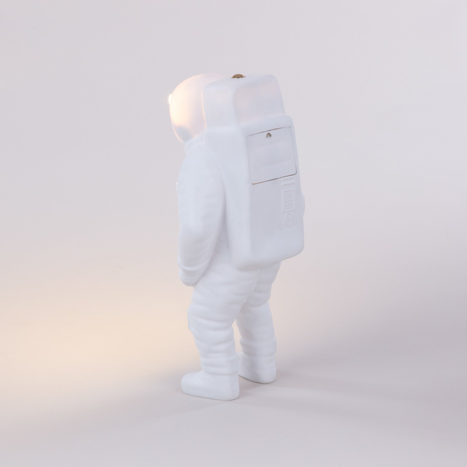 SELETTI Cosmic-Flashing Starman LED dekorativna figura z akumulatorsko
