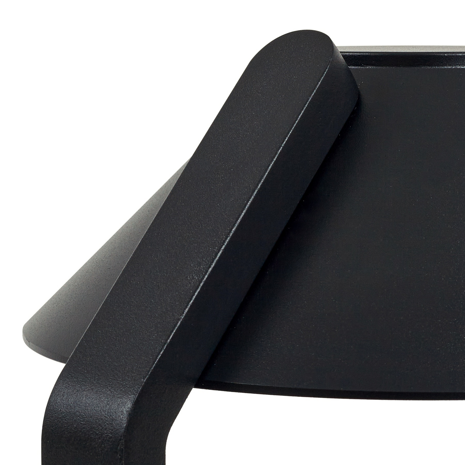 Lindby LED-Erdspießleuchte Capelo, schwarz, Metall, 77cm