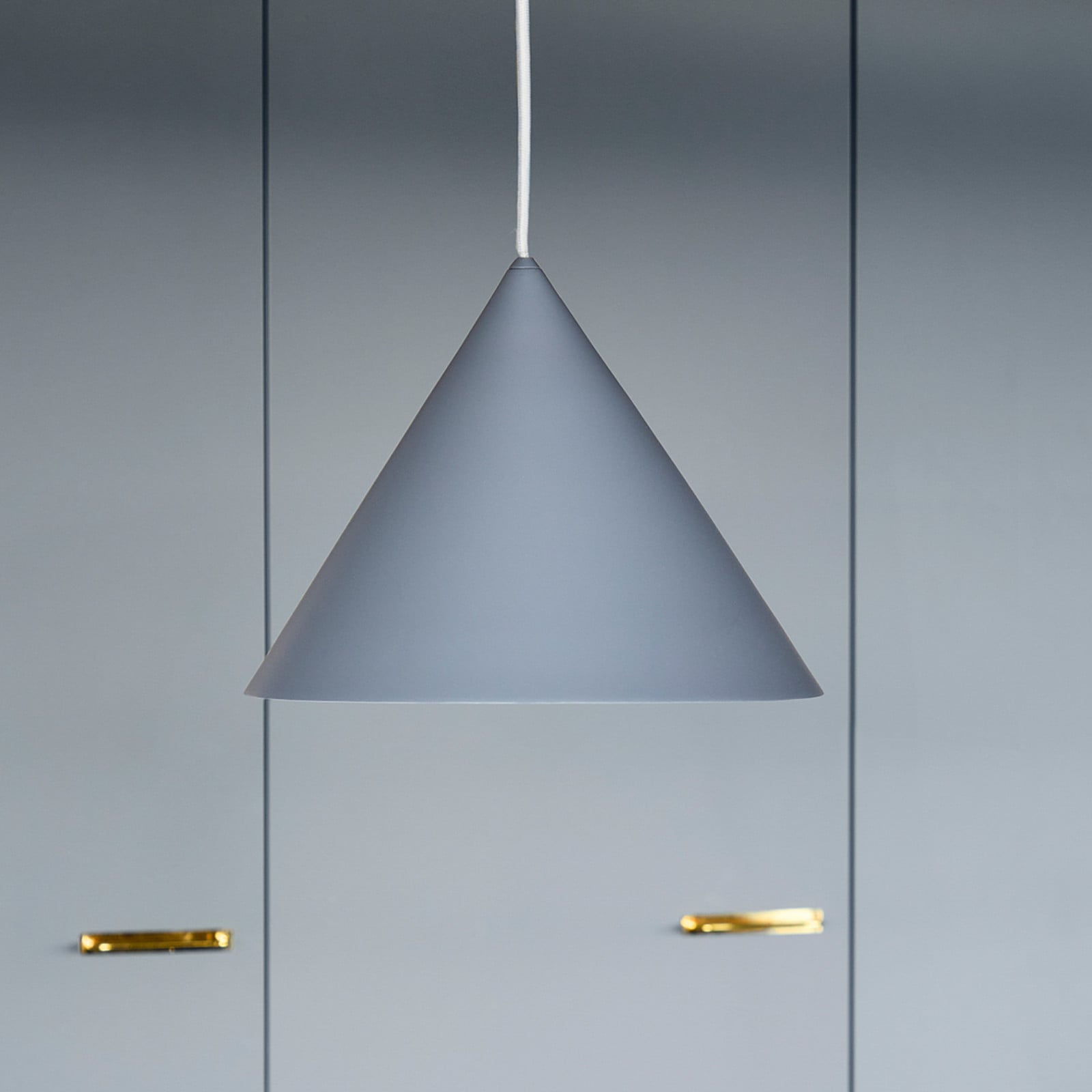 Benjamin Riippuvalaisin Ø30 Matt Grey - Frandsen - Olohuone - Design - Metalli - Yksilamppuinen