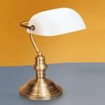 Onella lampă de masă stil bancher opal