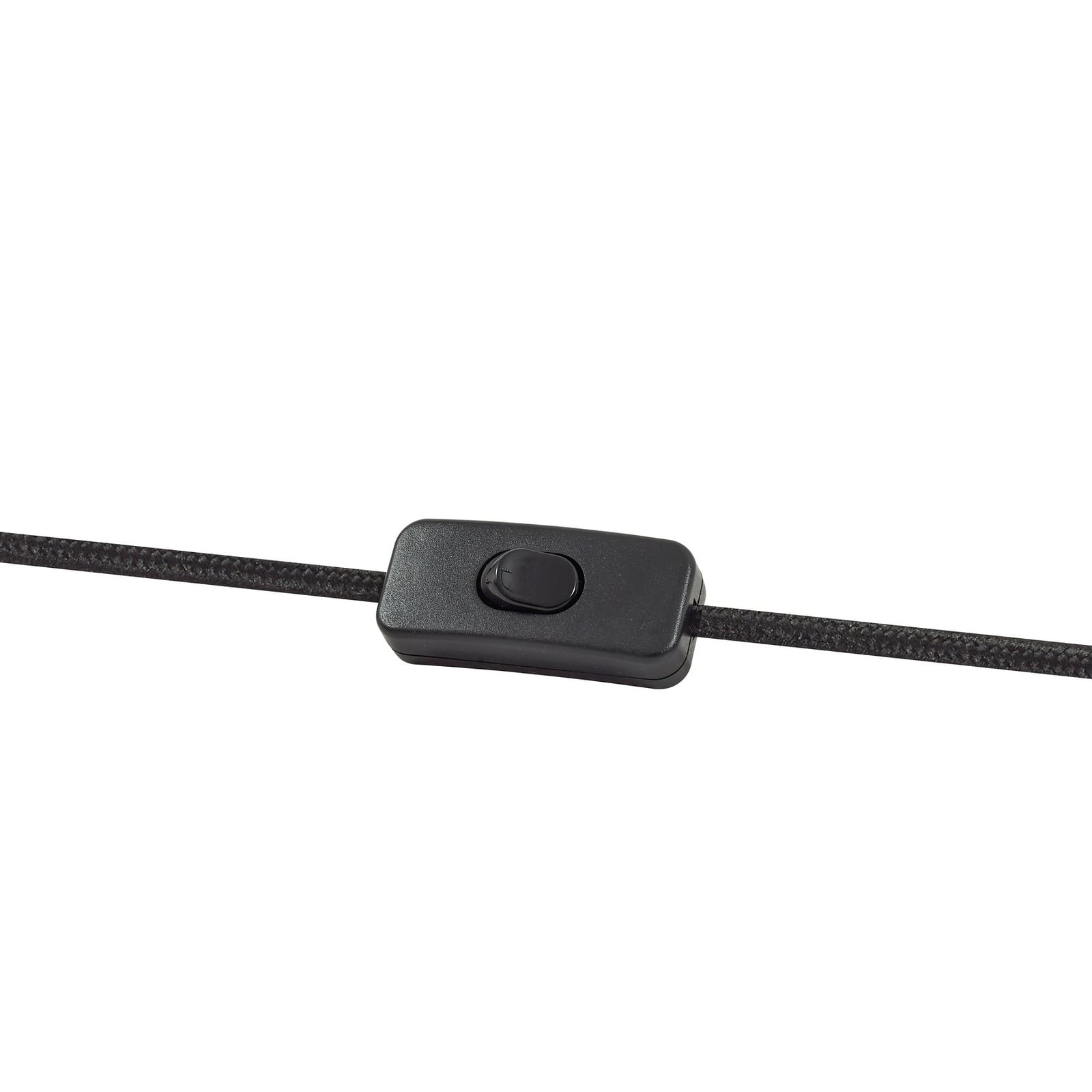 Oura bordlampe, svart, høyde 45 cm, jern, E14 - Nola