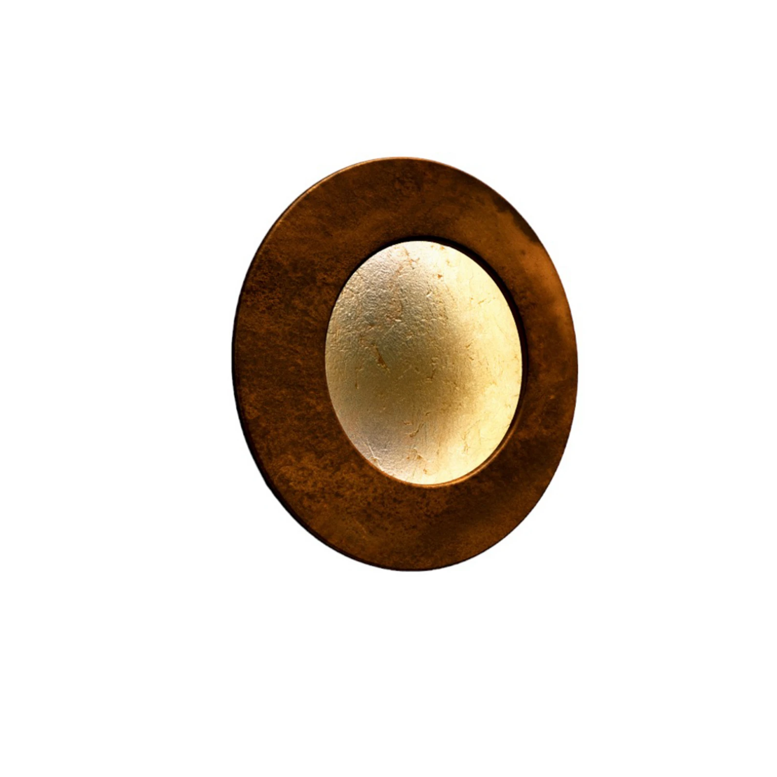 ICONE Vera wandlamp 927 Triac Ø31cm goud/roest