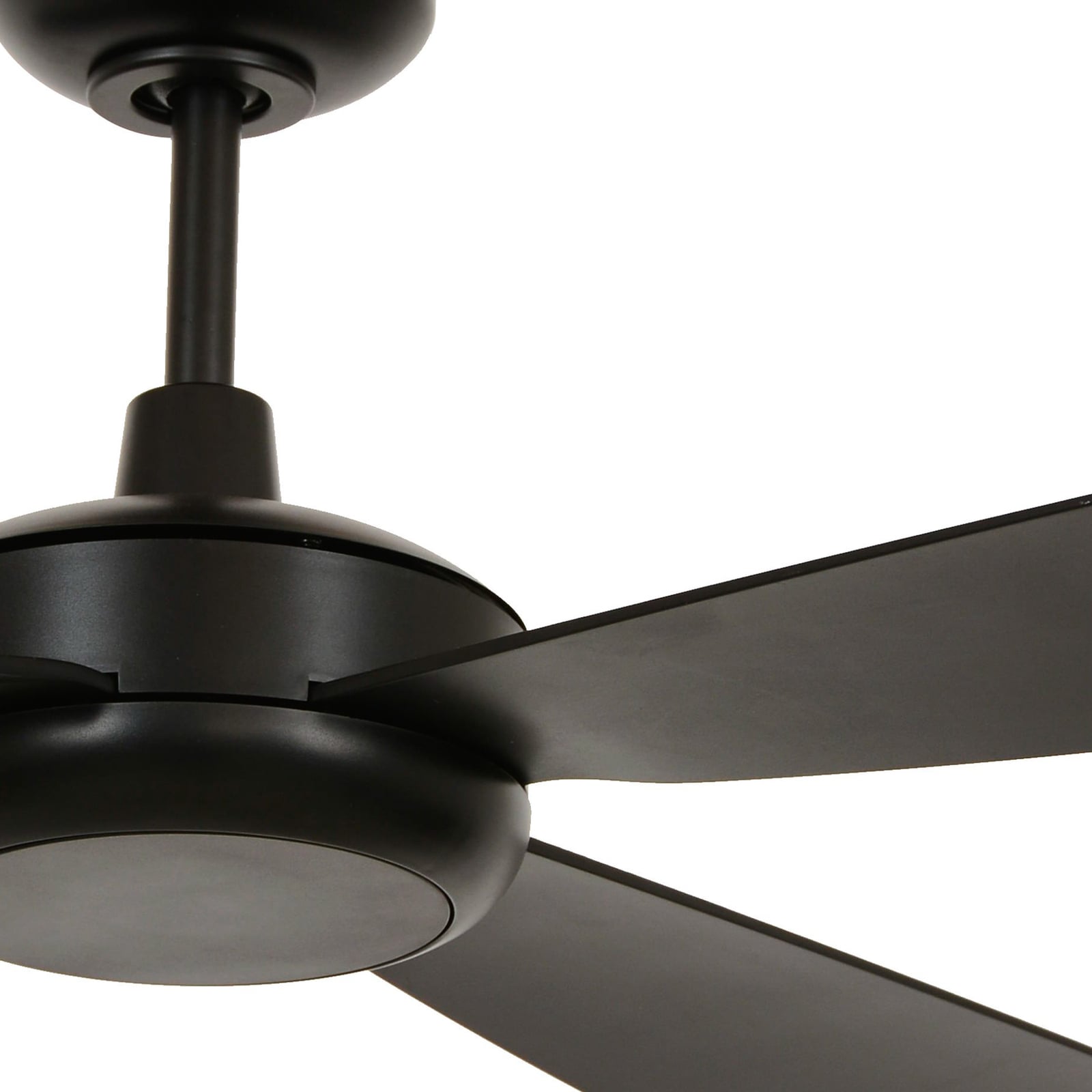 Slipstream Deckenventilator mit Licht schwarz leise - Beacon