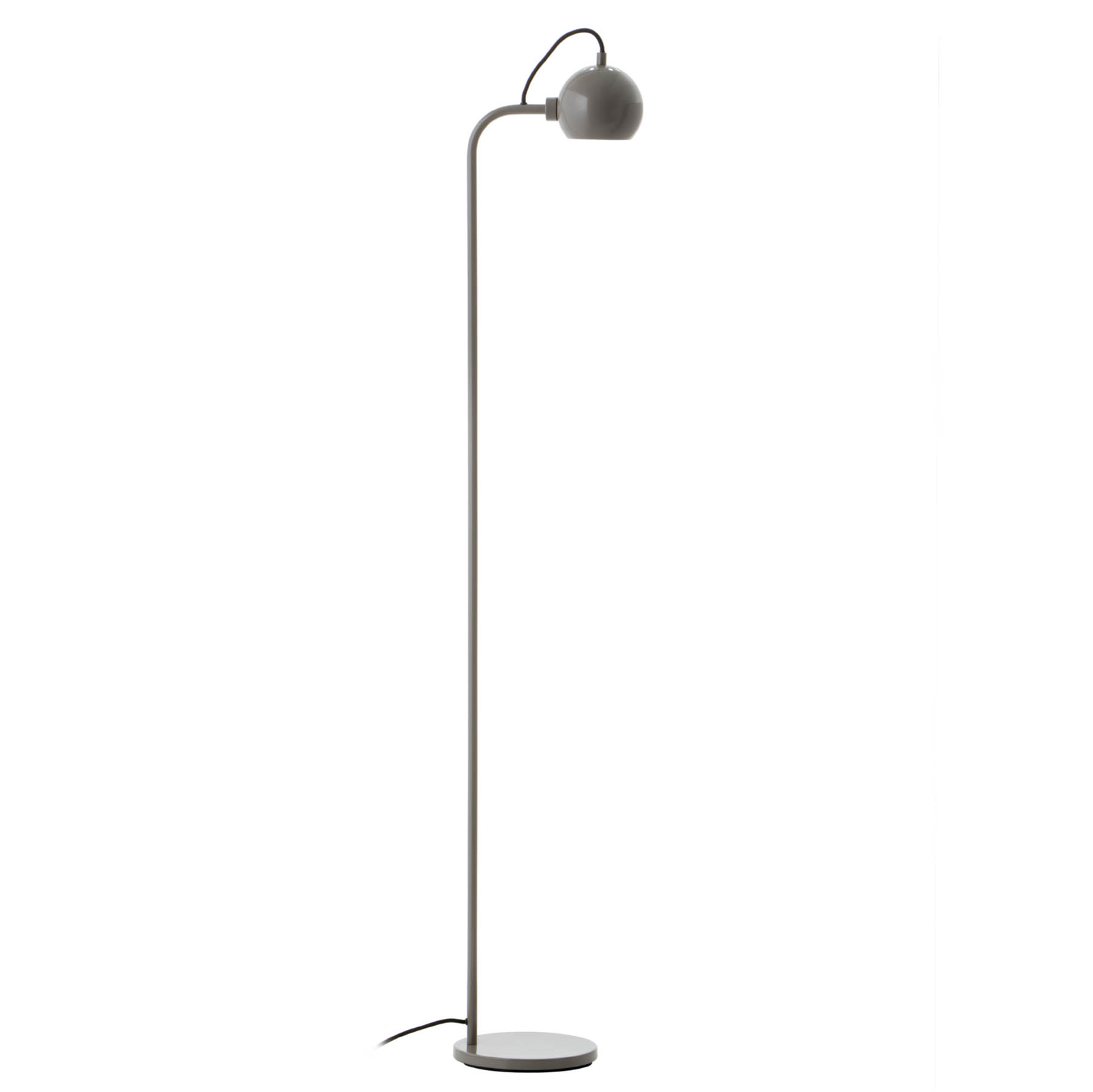 Ball Gulvlampe Glossy Warm Grey - Frandsen