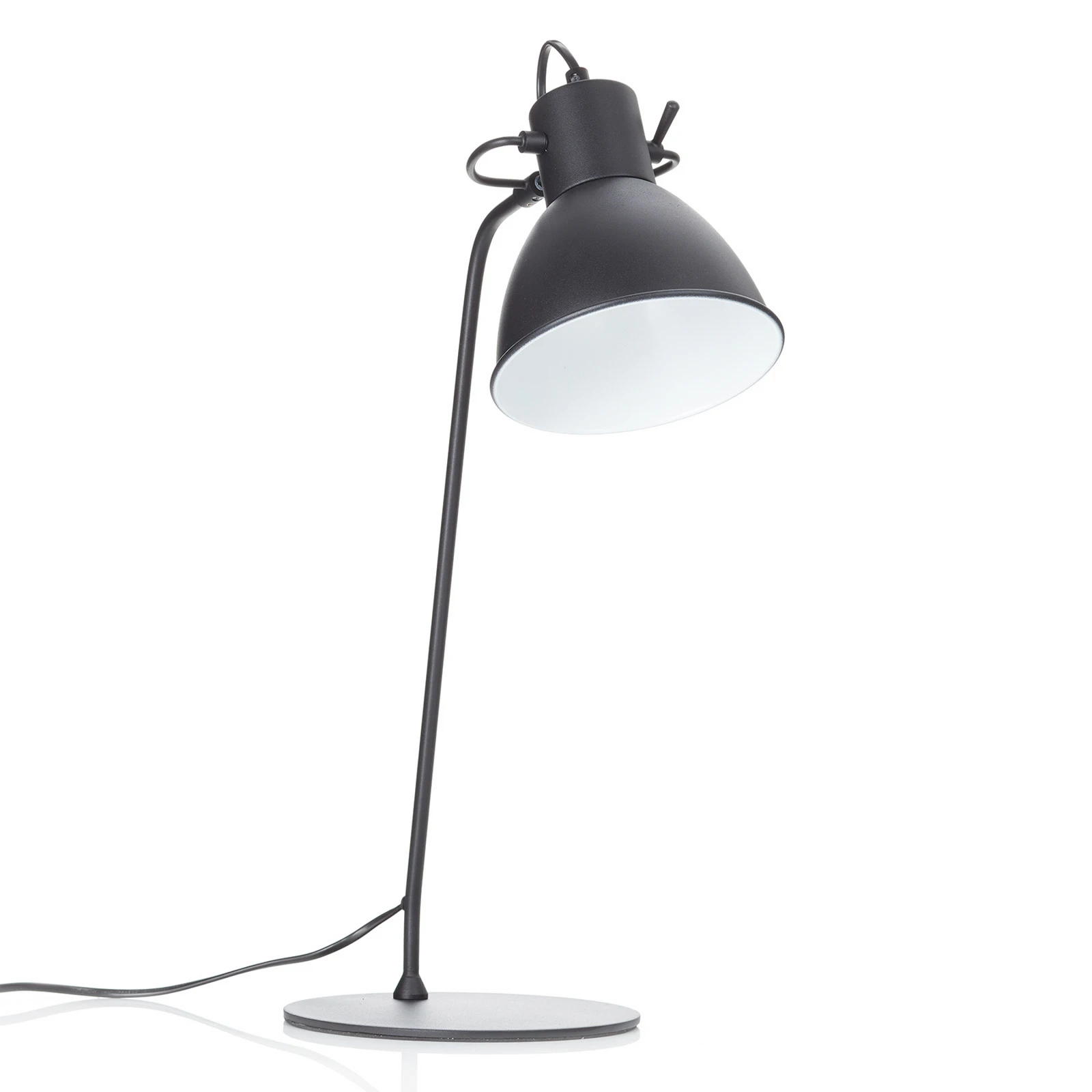 Lampe à poser décorative Shadi en noir